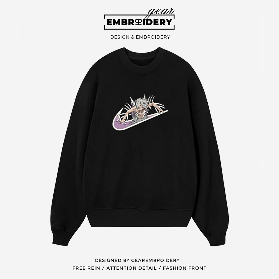 Kimimaro swoosh nike Naruto Anime Embroidered Design Personalized Embroidered T Shirt Sweatshirt Hoodie Clothing NRT114