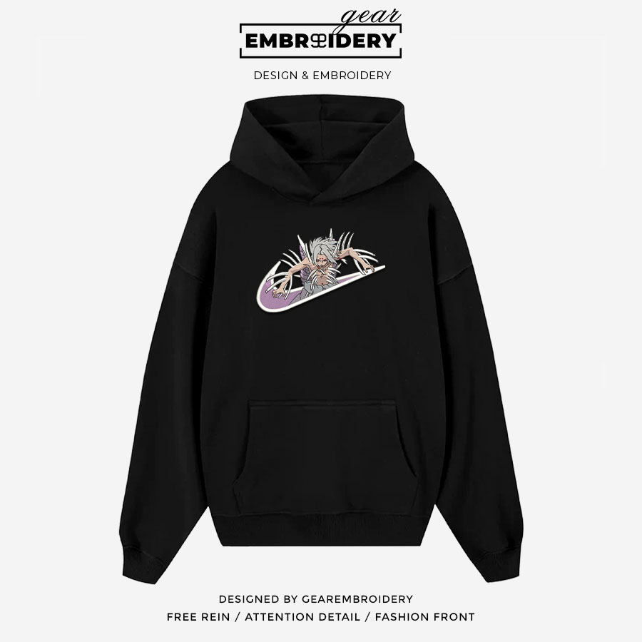 Kimimaro swoosh nike Naruto Anime Embroidered Design Personalized Embroidered T Shirt Sweatshirt Hoodie Clothing NRT114