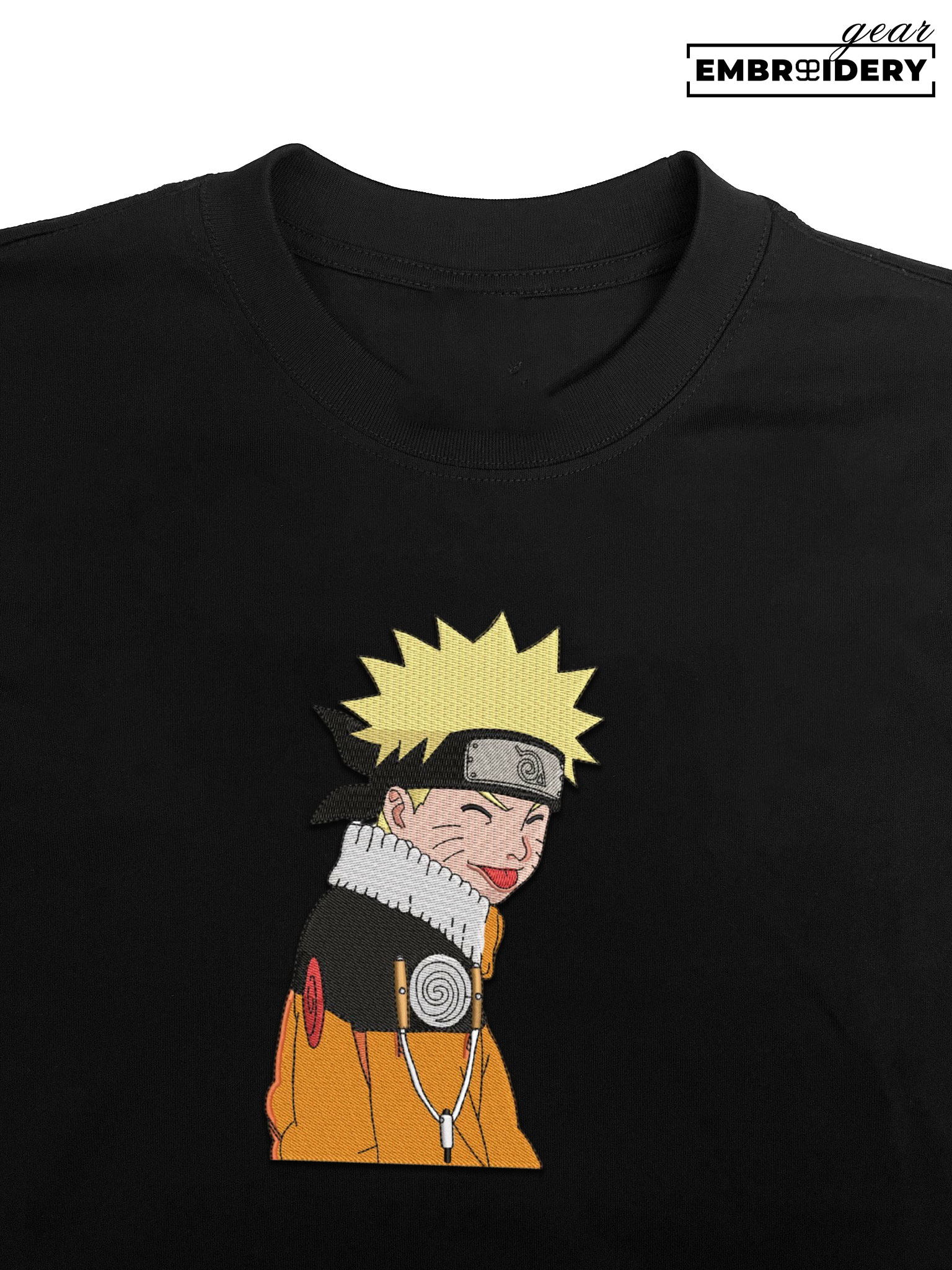 Kid Naruto tease Naruto Anime Embroidered Design Personalized Embroidered T Shirt Sweatshirt Hoodie Clothing NRT113