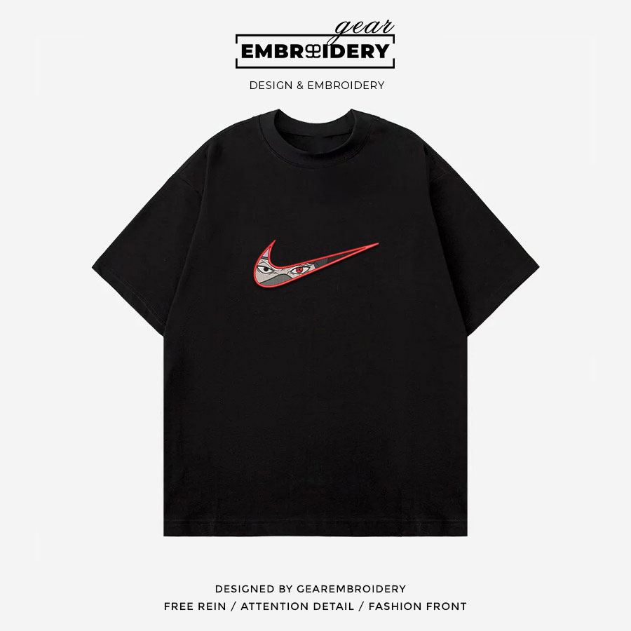 Kakashi swoosh nike Naruto Anime Embroidered Design Personalized Embroidered T Shirt Sweatshirt Hoodie Clothing NRT107
