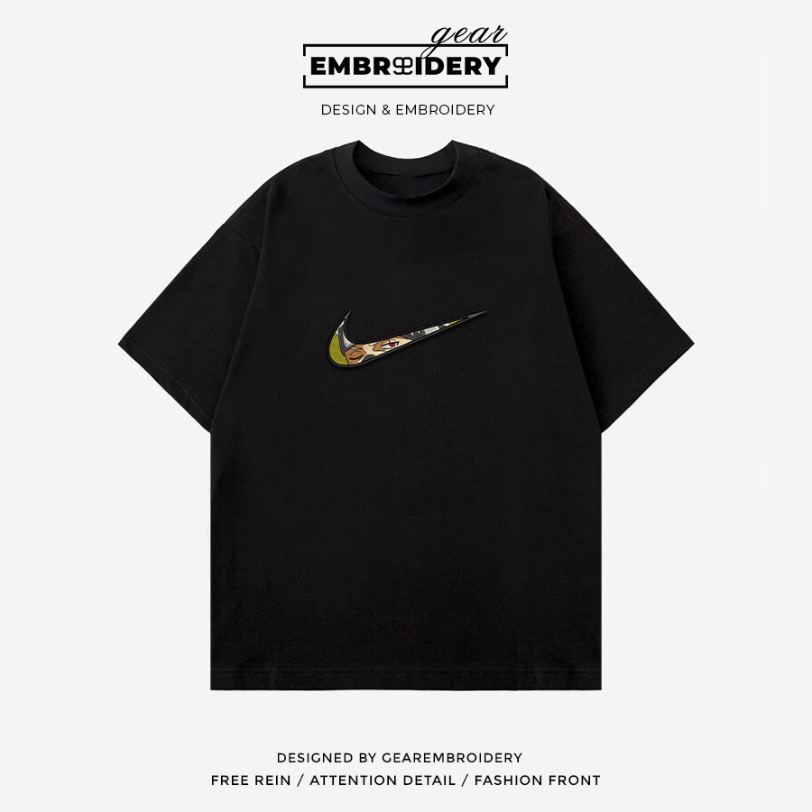 Kakashi swoosh nike Naruto Anime Embroidered Design Personalized Embroidered T Shirt Sweatshirt Hoodie Clothing NRT101