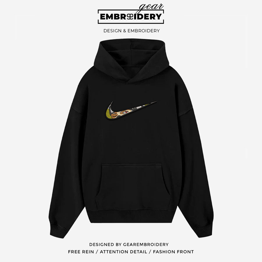 Kakashi swoosh nike Naruto Anime Embroidered Design Personalized Embroidered T Shirt Sweatshirt Hoodie Clothing NRT101