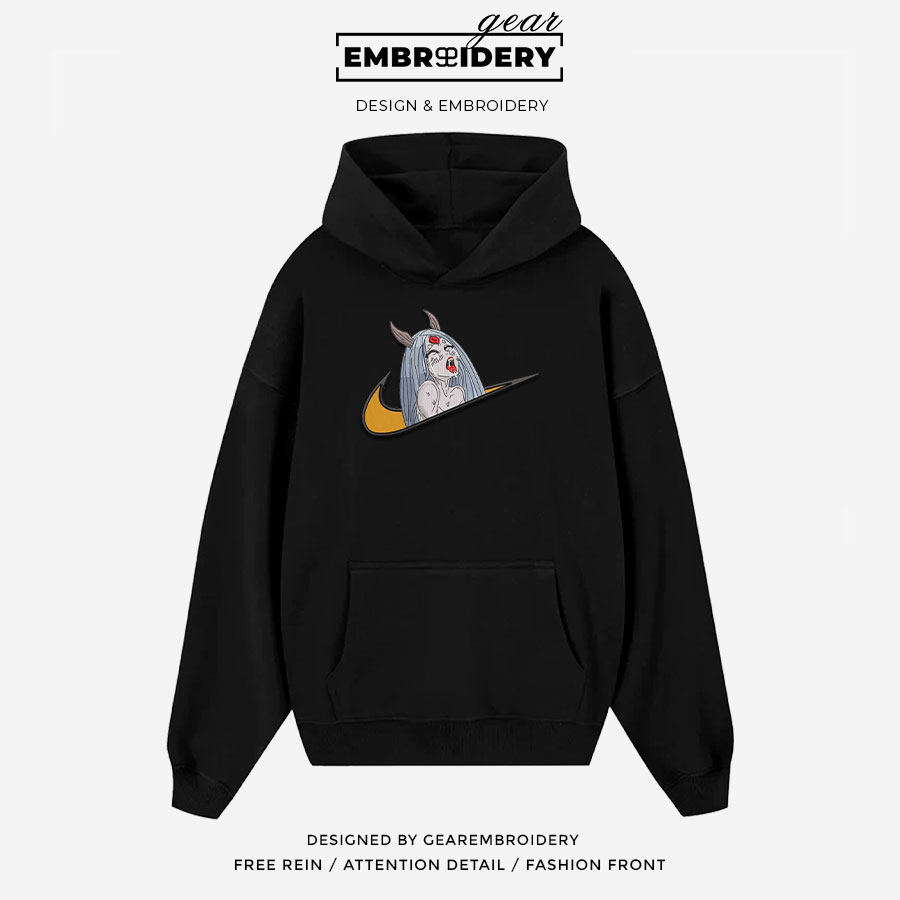 Kaguya swoosh nike Naruto Anime Embroidered Design Personalized Embroidered T Shirt Sweatshirt Hoodie Clothing NRT087