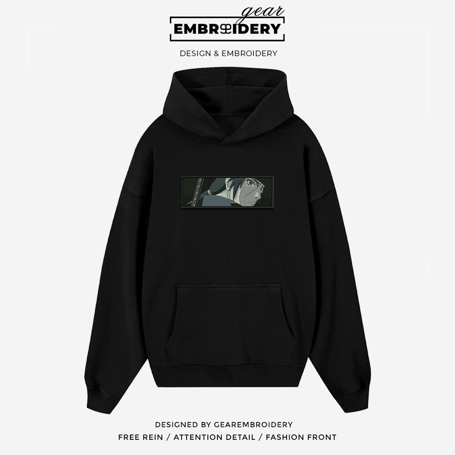 Itachi uchiha Naruto Anime Embroidered Design Personalized Embroidered T Shirt Sweatshirt Hoodie Clothing NRT061