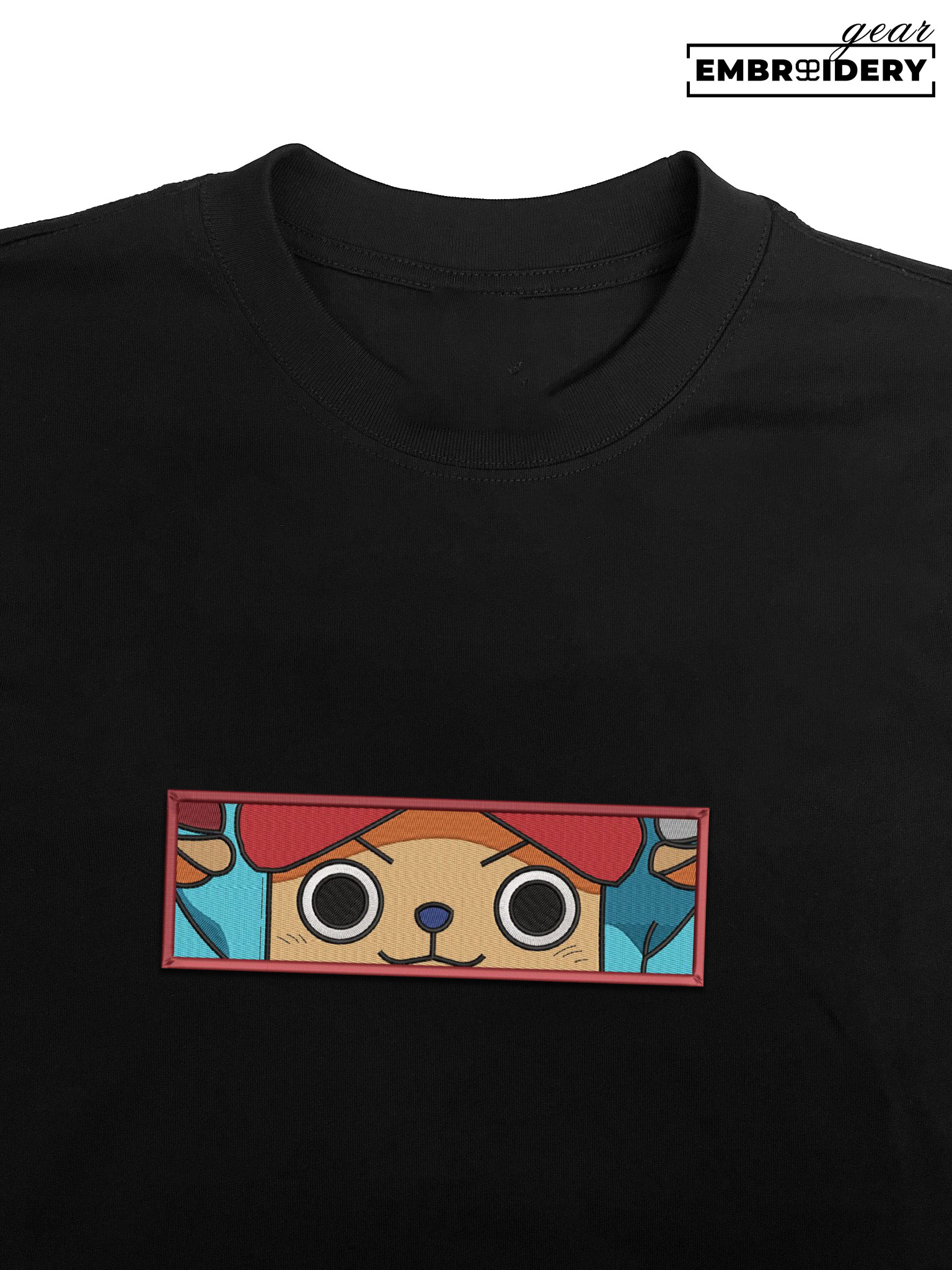 Chopper eyes One Piece Embroidered Design Personalized Embroidered T Shirt Sweatshirt Hoodie Clothing OP0038