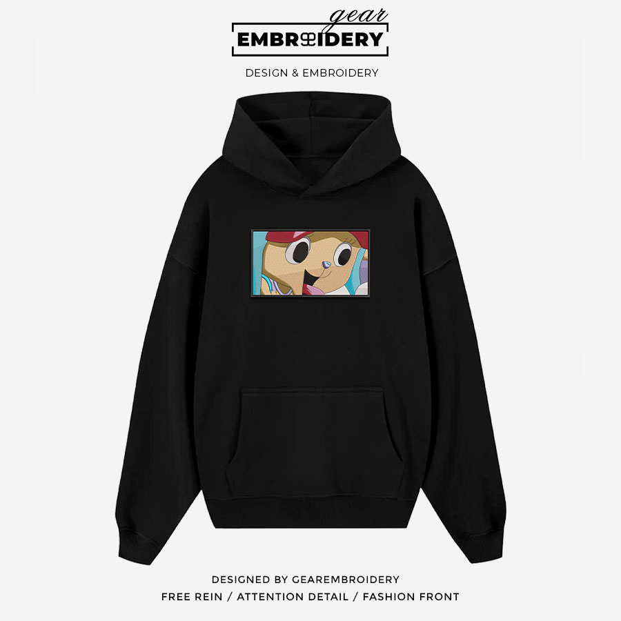 Chopper One Piece Embroidered Design Personalized Embroidered T Shirt Sweatshirt Hoodie Clothing OP0036