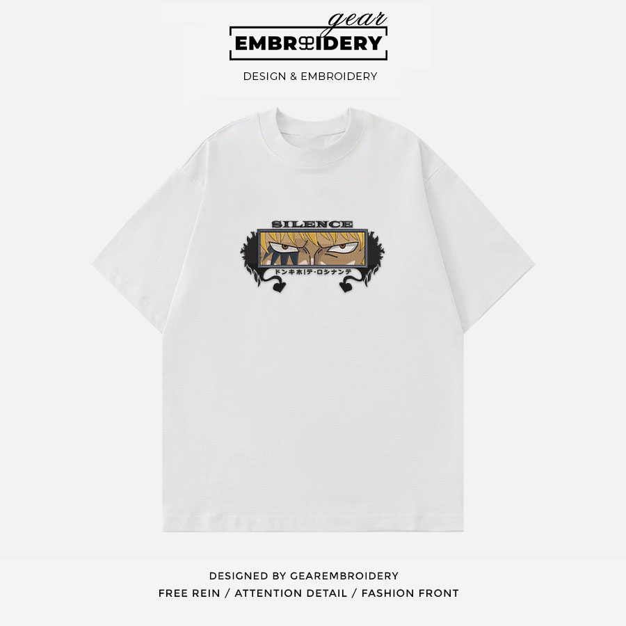 Corazon One Piece Embroidered Design Personalized Embroidered T Shirt Sweatshirt Hoodie Clothing OP0041