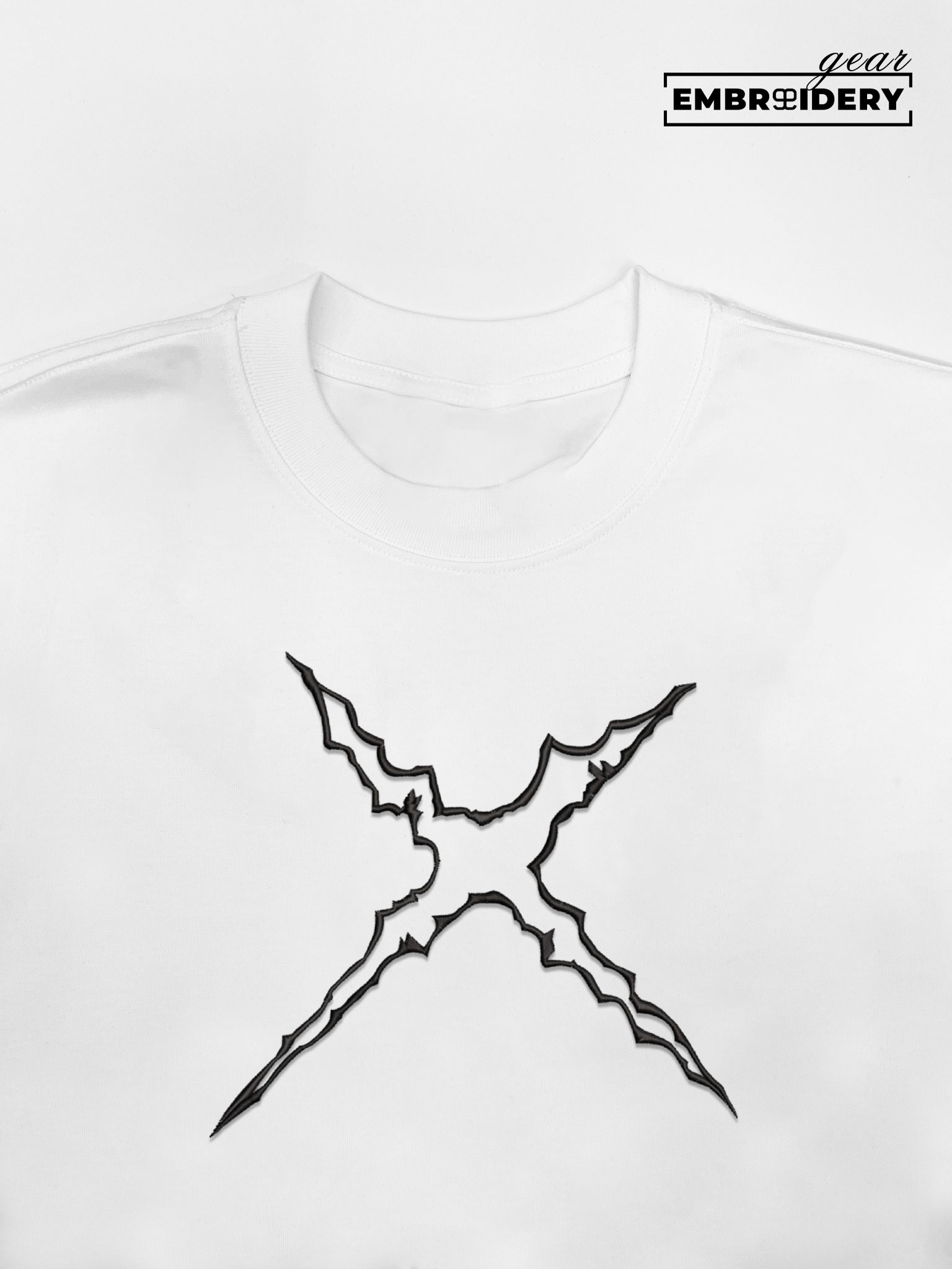 Luffy chest scar One Piece Embroidered Design Personalized Embroidered T Shirt Sweatshirt Hoodie Clothing OP0076