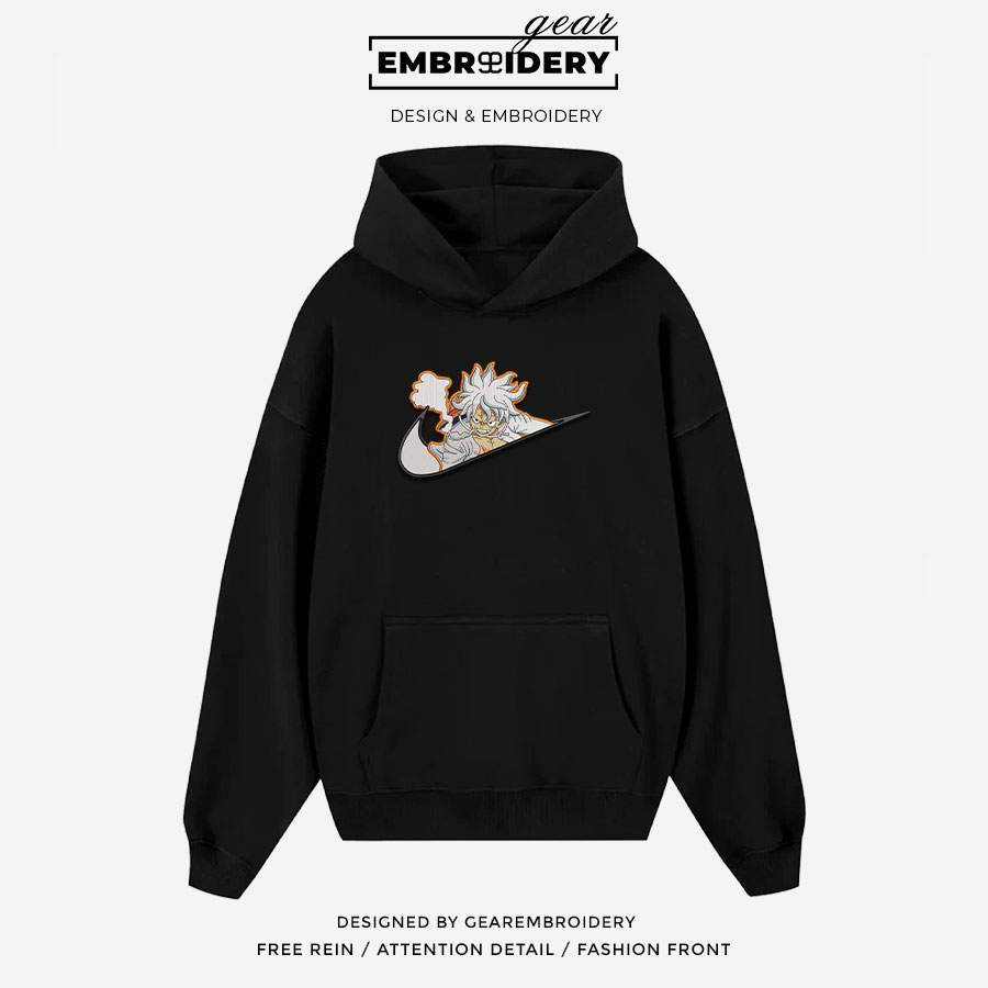 Luffy gear5 swoosh nike One Piece Anime Embroidered Design Personalized Embroidered T Shirt Sweatshirt Hoodie Clothing OP0113