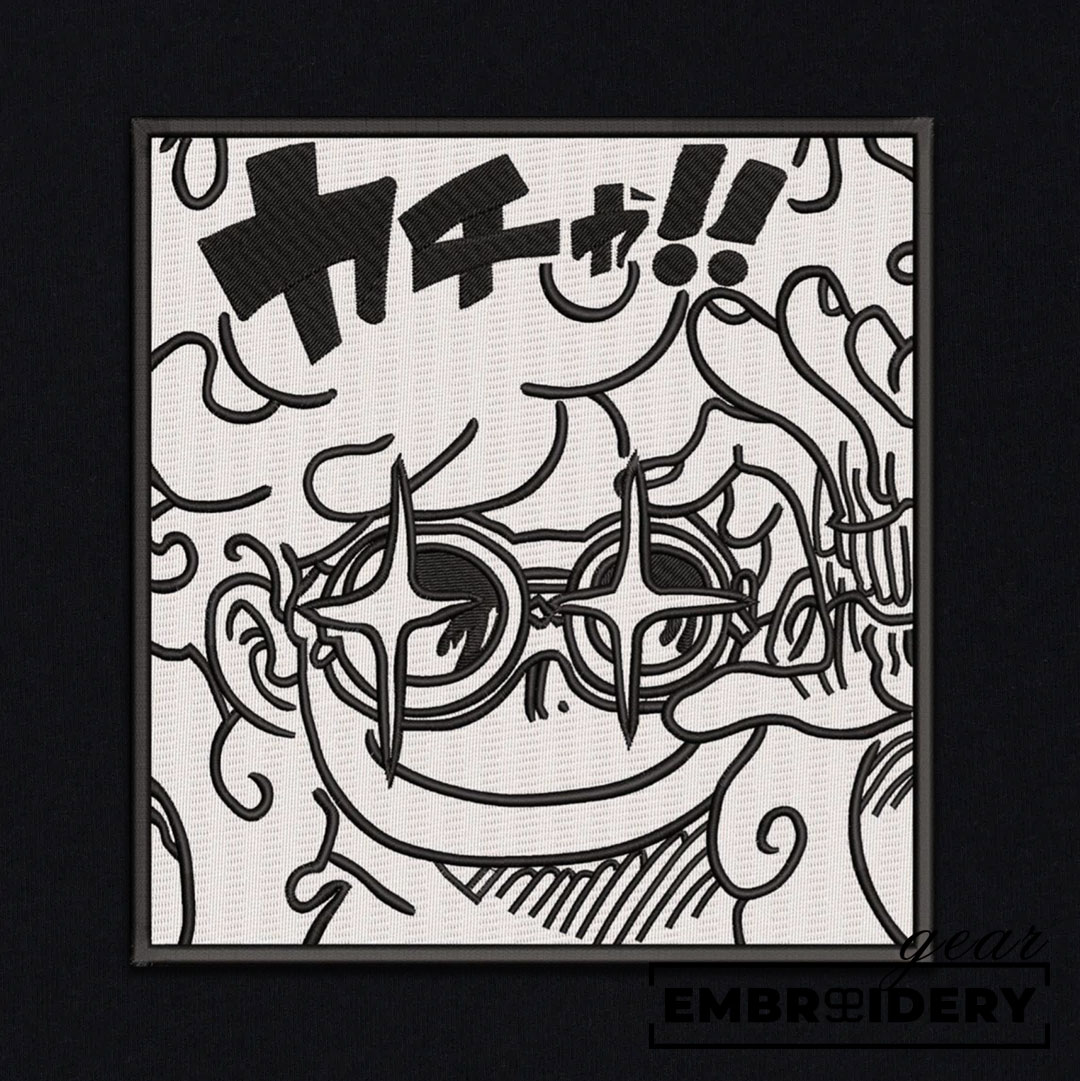 Luffy goggles One Piece Embroidered Design Personalized Embroidered T Shirt Sweatshirt Hoodie Clothing OP0114