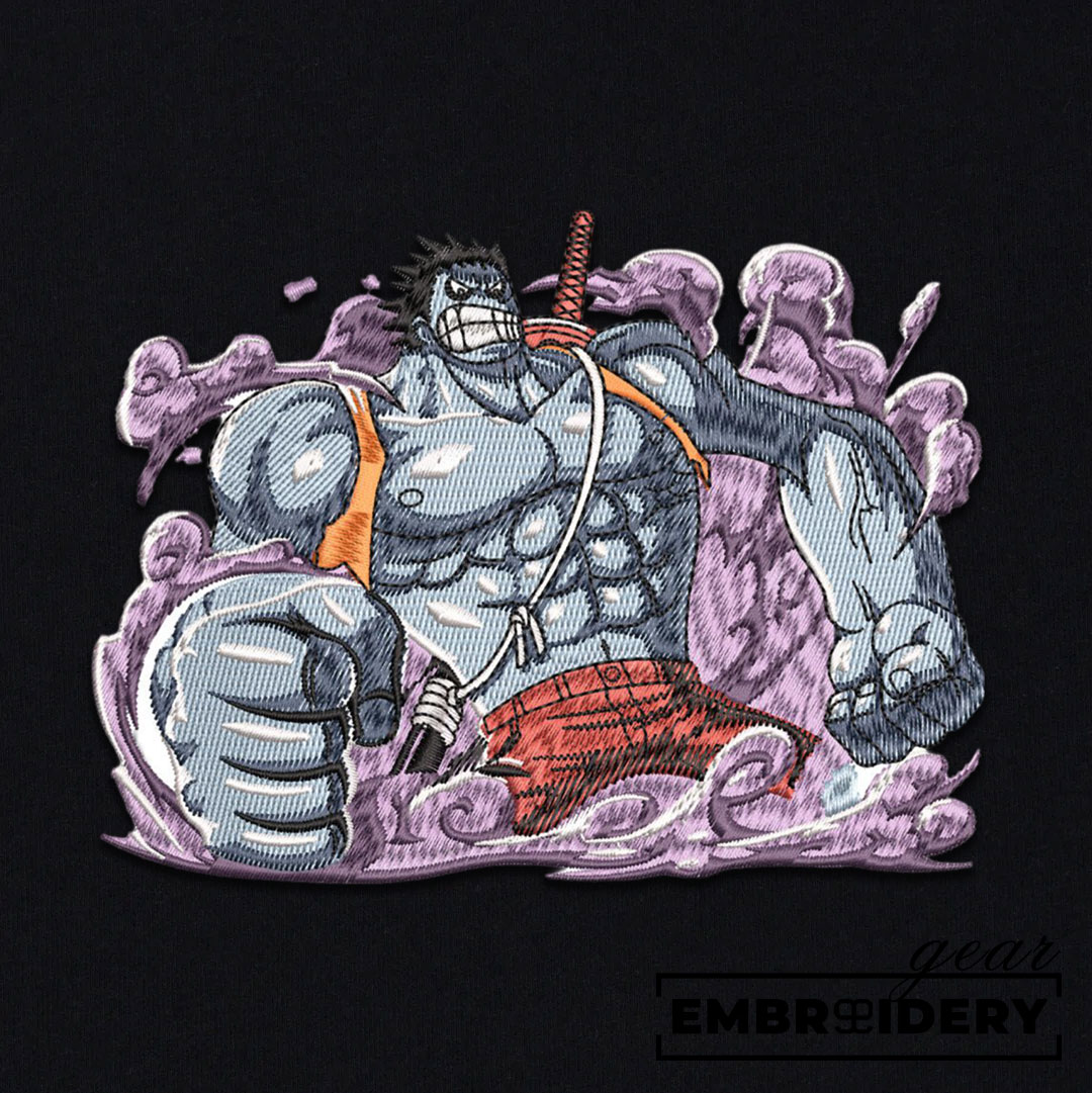 Nightmare Luffy One Piece Embroidered Design Personalized Embroidered T Shirt Sweatshirt Hoodie Clothing OP0160