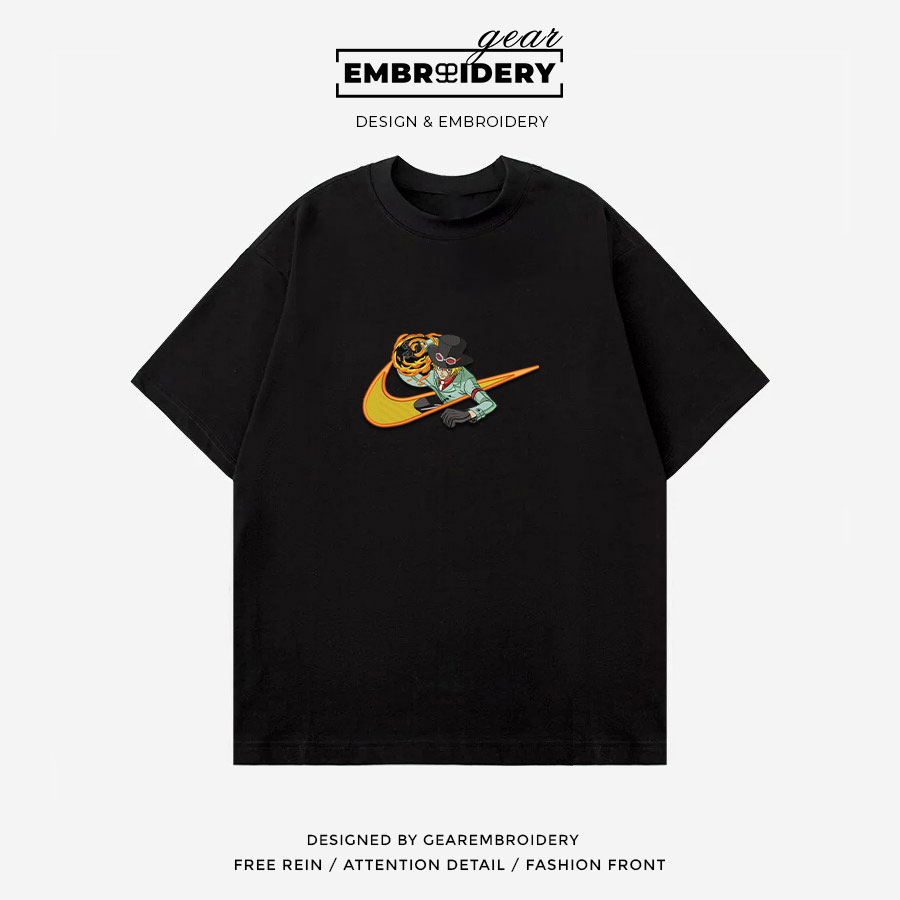 Sabo swoosh nike One Piece Anime Embroidered Design Personalized Embroidered T Shirt Sweatshirt Hoodie Clothing OP0173