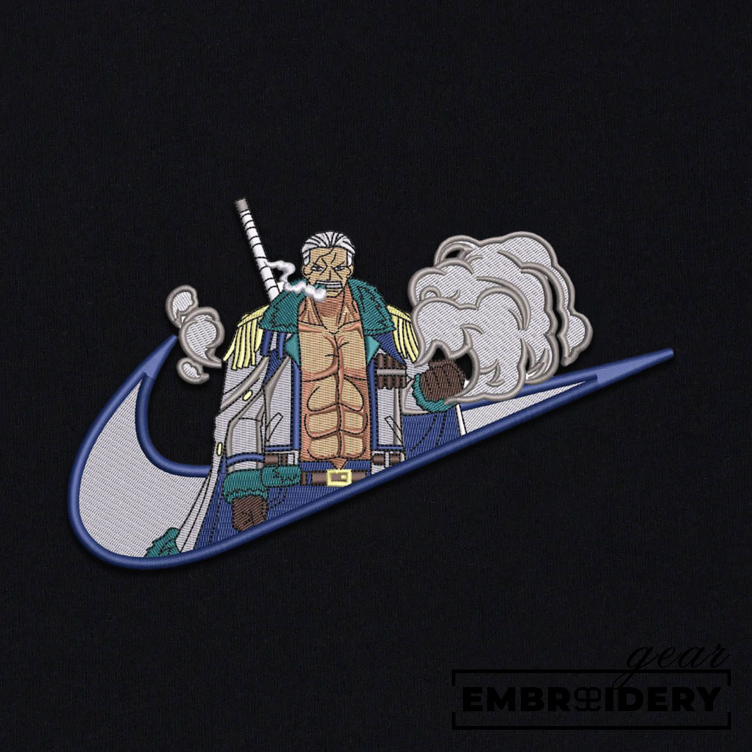 Smoker swoosh nike One Piece Anime Embroidered Design Personalized Embroidered T Shirt Sweatshirt Hoodie Clothing OP0196