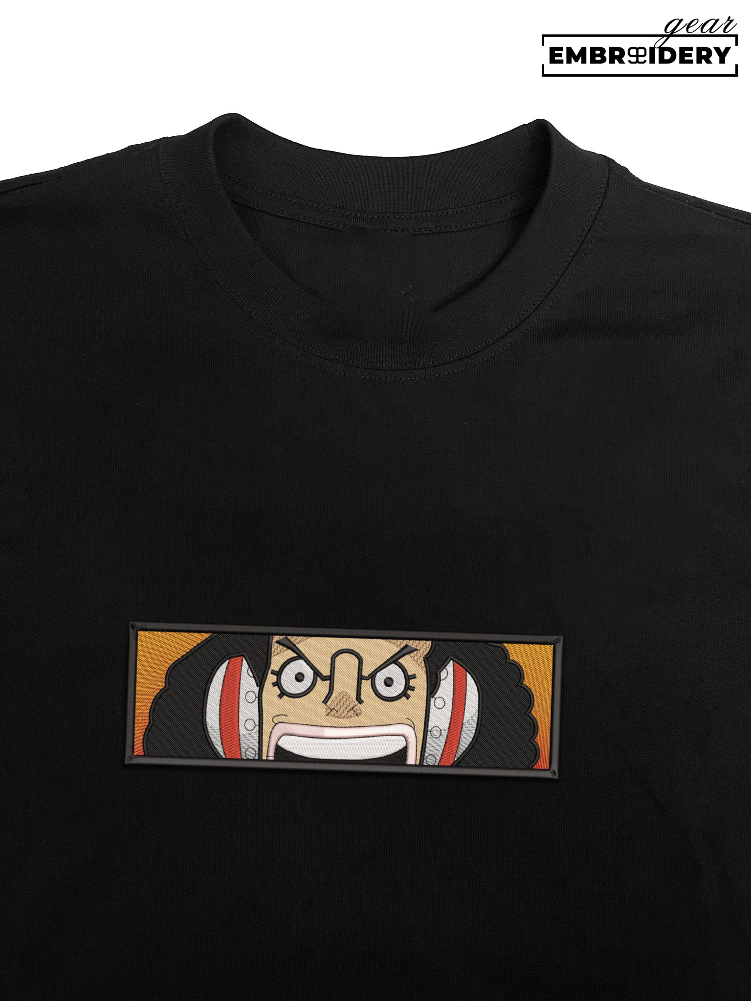 Usopp eyes One Piece Embroidered Design Personalized Embroidered T Shirt Sweatshirt Hoodie Clothing OP0212