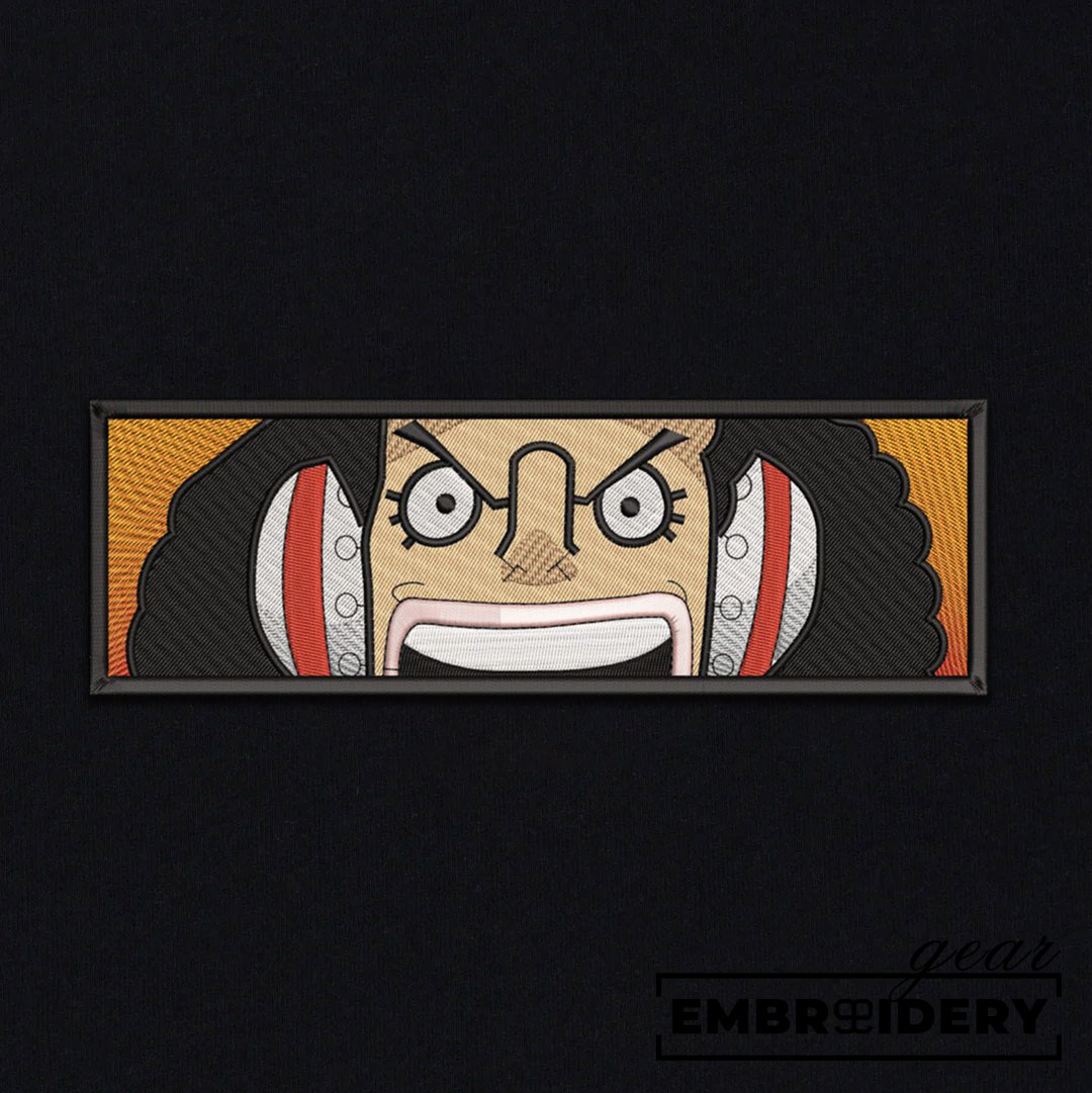 Usopp eyes One Piece Embroidered Design Personalized Embroidered T Shirt Sweatshirt Hoodie Clothing OP0212