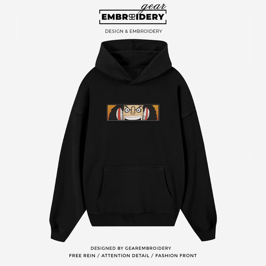 Usopp eyes One Piece Embroidered Design Personalized Embroidered T Shirt Sweatshirt Hoodie Clothing OP0212