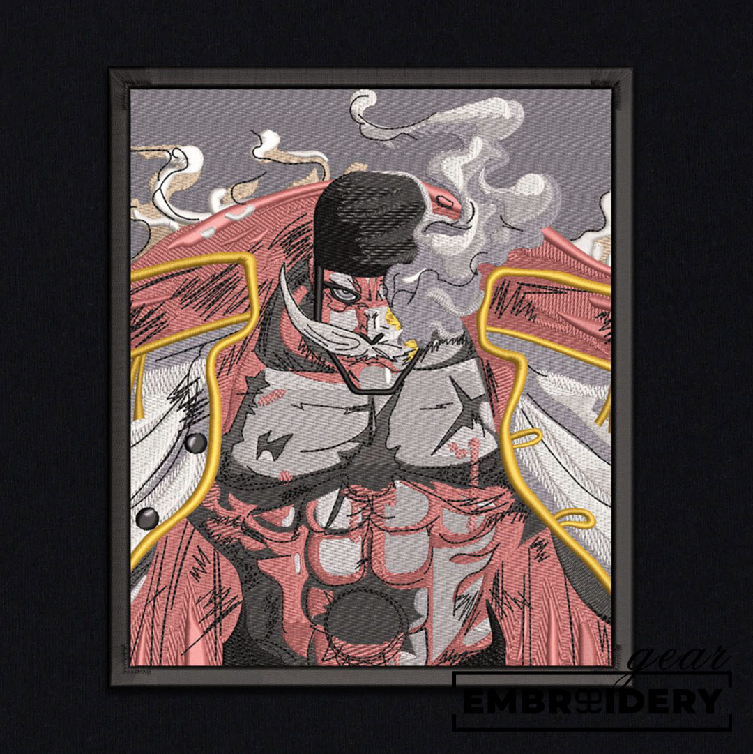 Whitebeard One Piece Embroidered Design Personalized Embroidered T Shirt Sweatshirt Hoodie Clothing OP0217