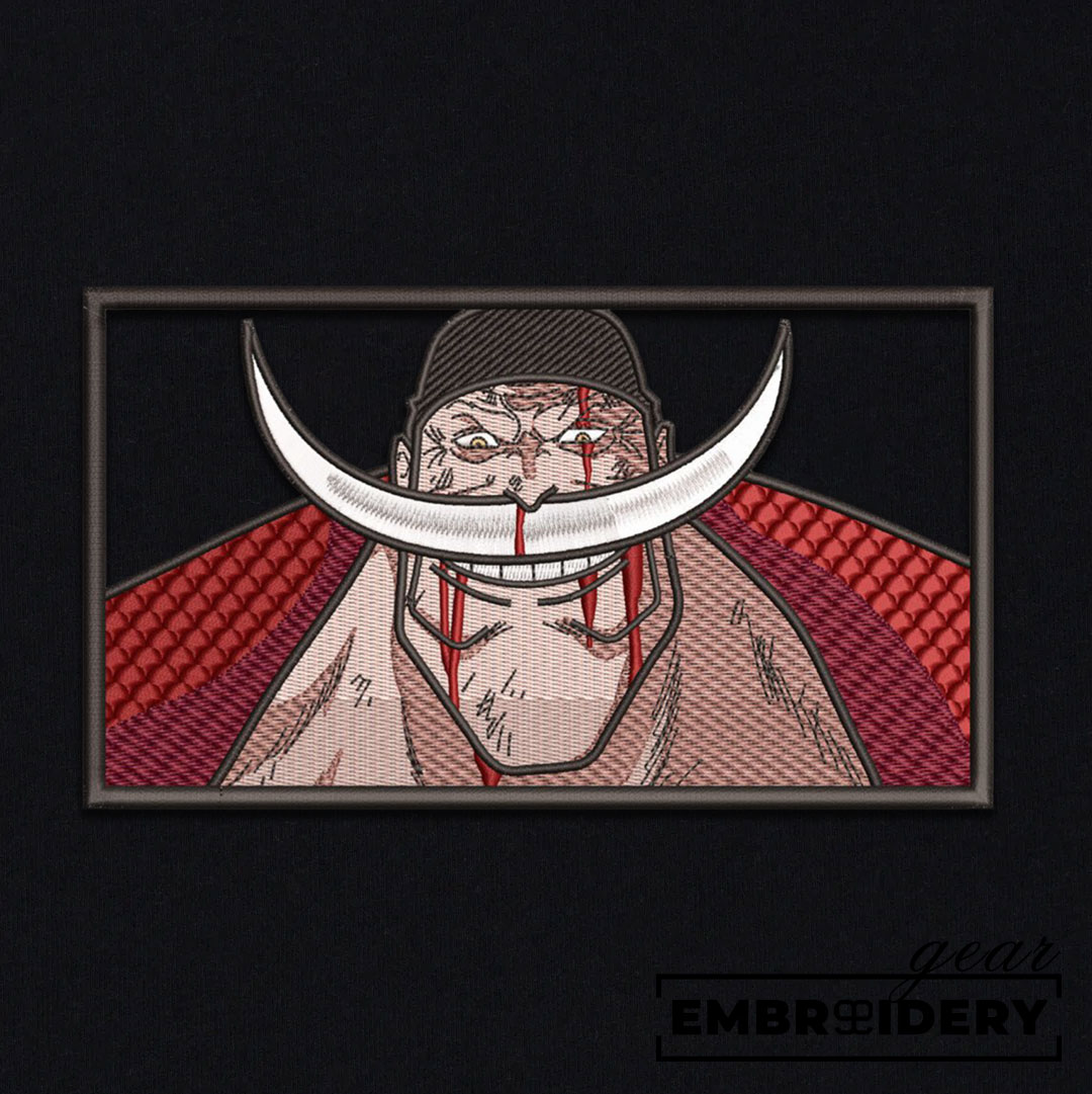 Whitebeard smile One Piece Embroidered Design Personalized Embroidered T Shirt Sweatshirt Hoodie Clothing OP0221