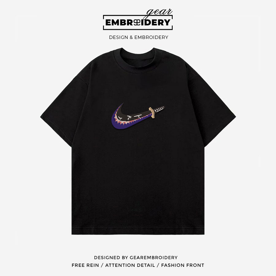 Zoro sword shisui One Piece Embroidered Design Personalized Embroidered T Shirt Sweatshirt Hoodie Clothing OP0269