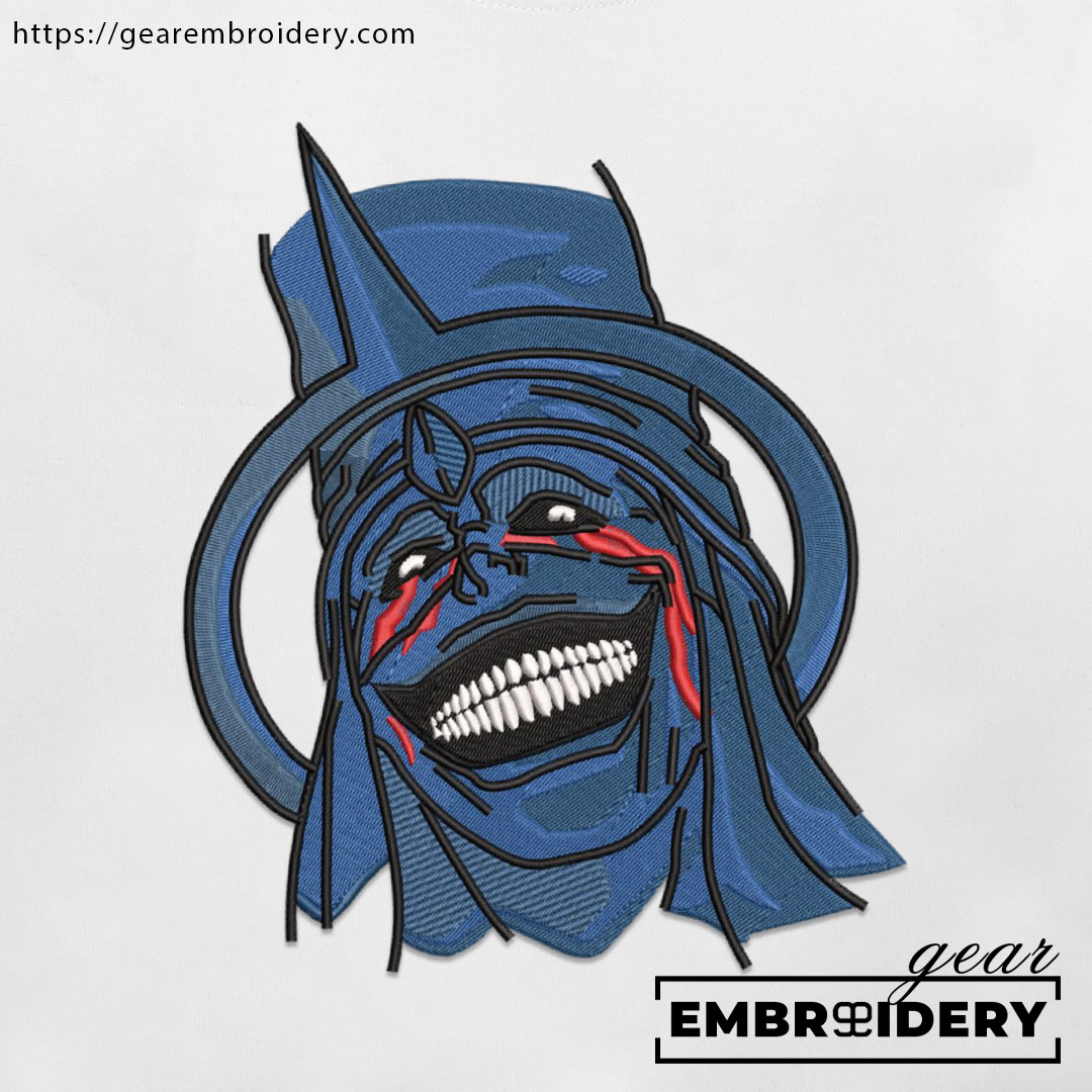 Statue of god smile Solo Leveling Anime Embroidered Design Personalized Embroidered T Shirt Sweatshirt Hoodie Clothing SL004