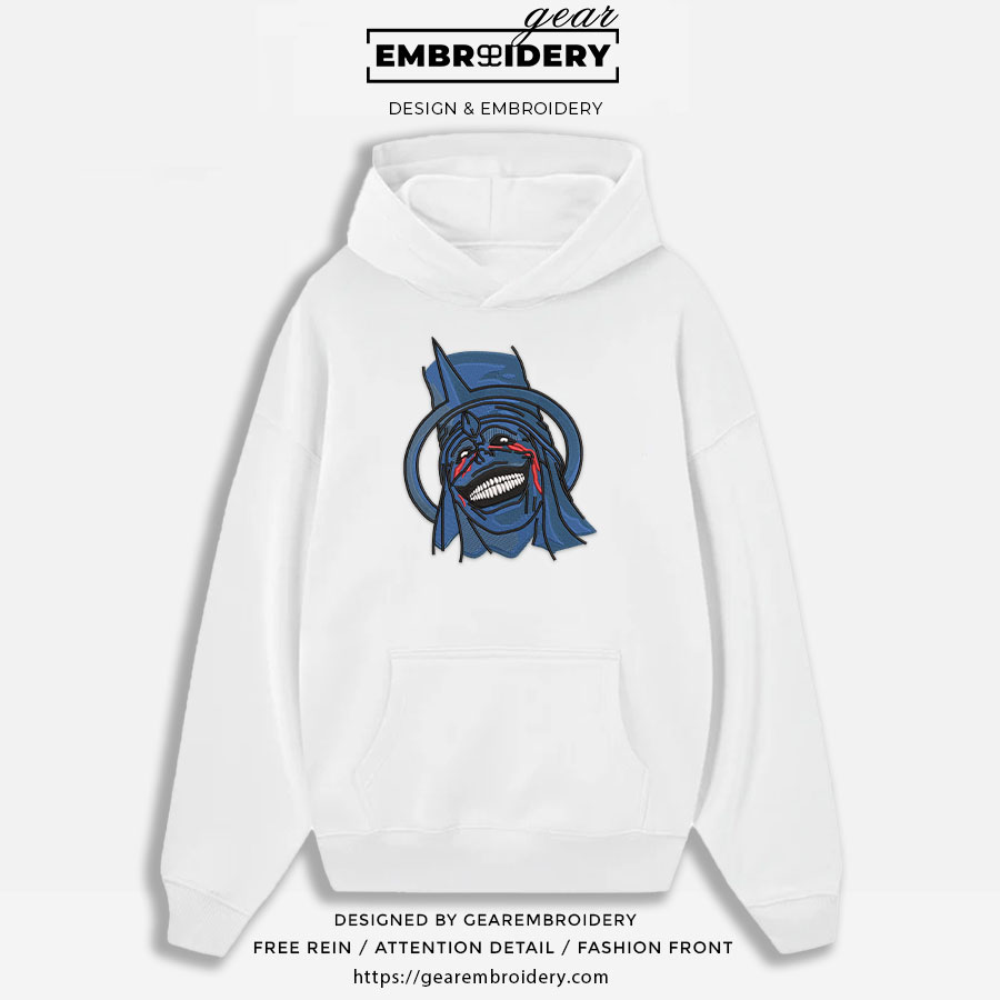 Statue of god smile Solo Leveling Anime Embroidered Design Personalized Embroidered T Shirt Sweatshirt Hoodie Clothing SL004