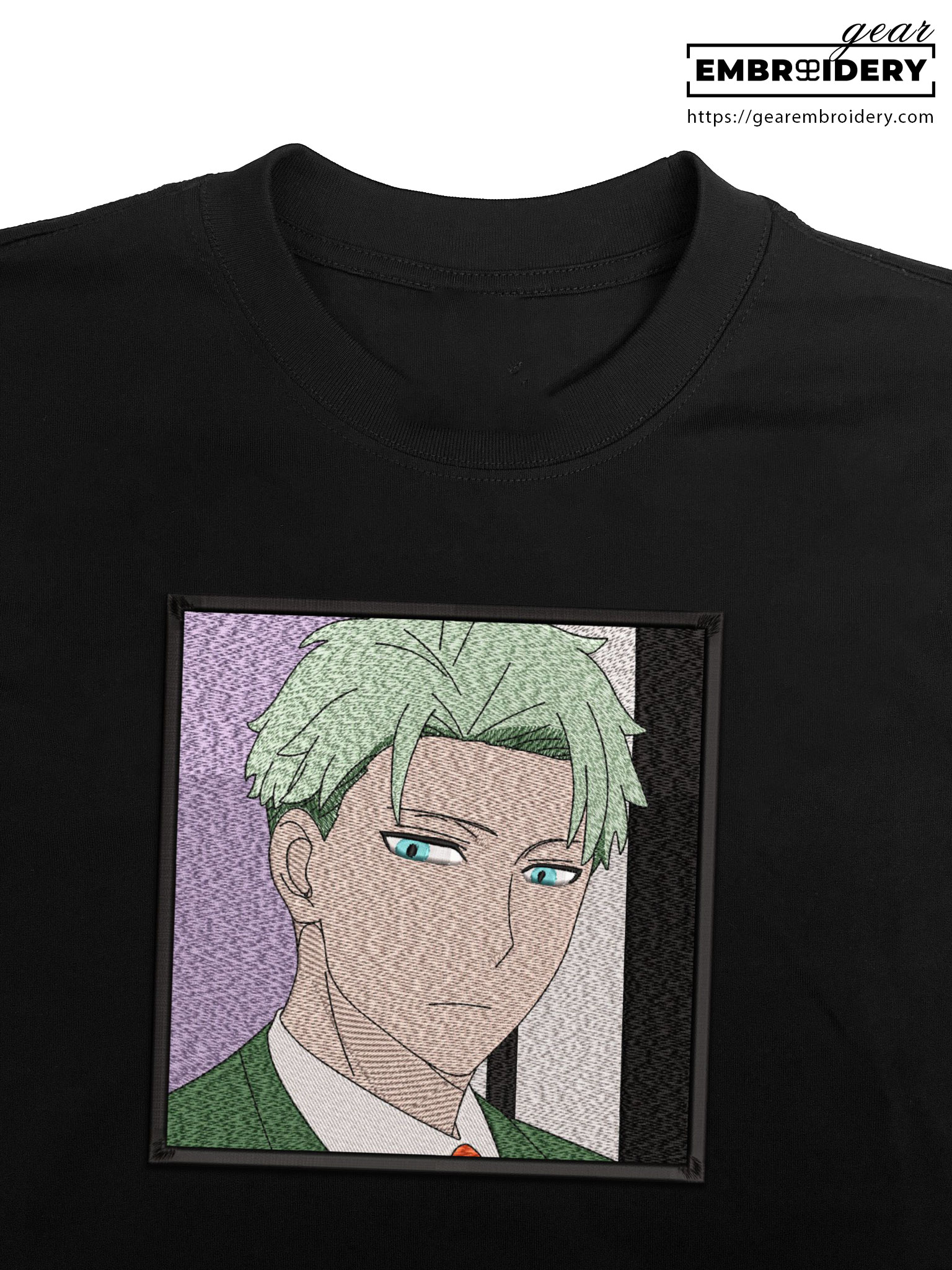 Loid forger Spy x Family Anime Embroidered Design Personalized Embroidered T Shirt Sweatshirt Hoodie Clothing SF010