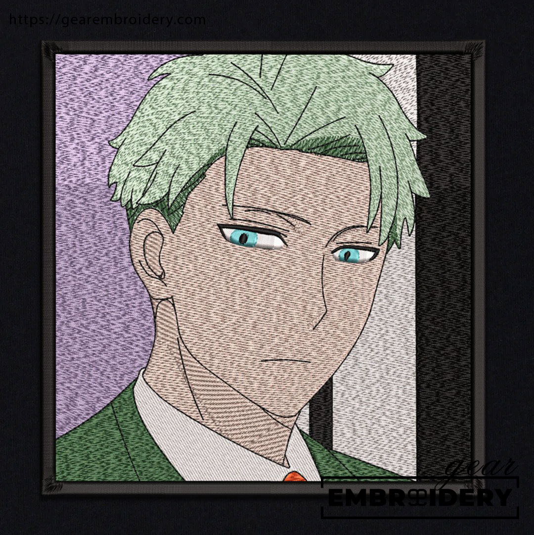 Loid forger Spy x Family Anime Embroidered Design Personalized Embroidered T Shirt Sweatshirt Hoodie Clothing SF010