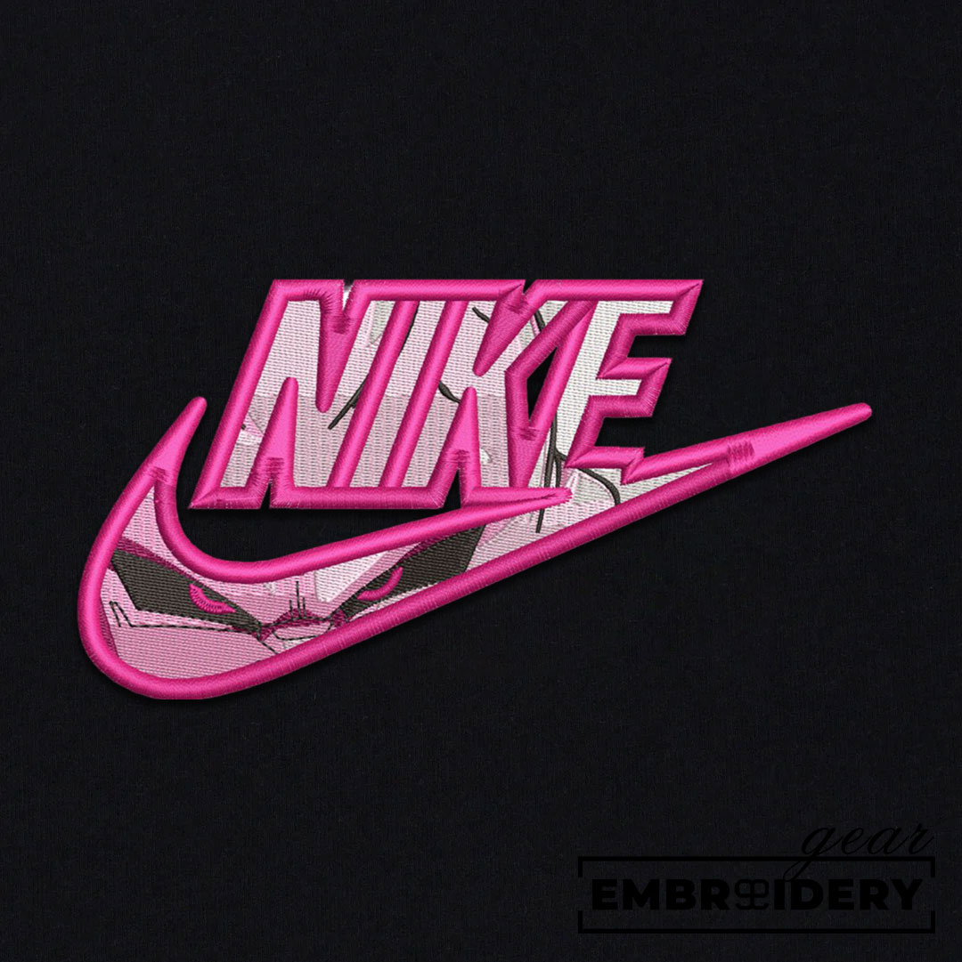 Majin buu nike nike Dragon Ball Anime Embroidered Design Personalized Embroidered T Shirt Sweatshirt Hoodie Clothing DB075