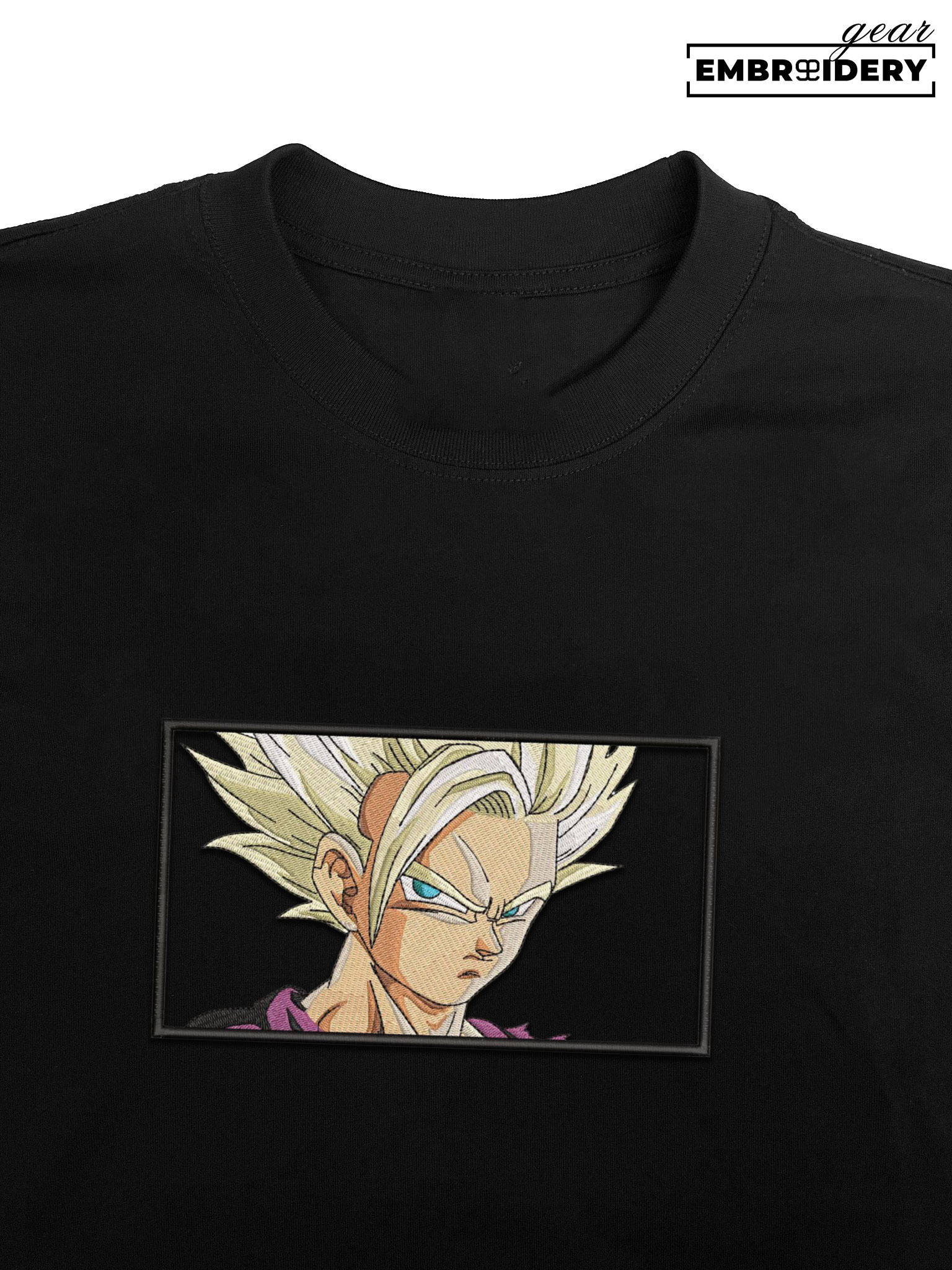Ssj2 Gohan Dragon Ball Anime Embroidered Design Personalized Embroidered T Shirt Sweatshirt Hoodie Clothing DB101
