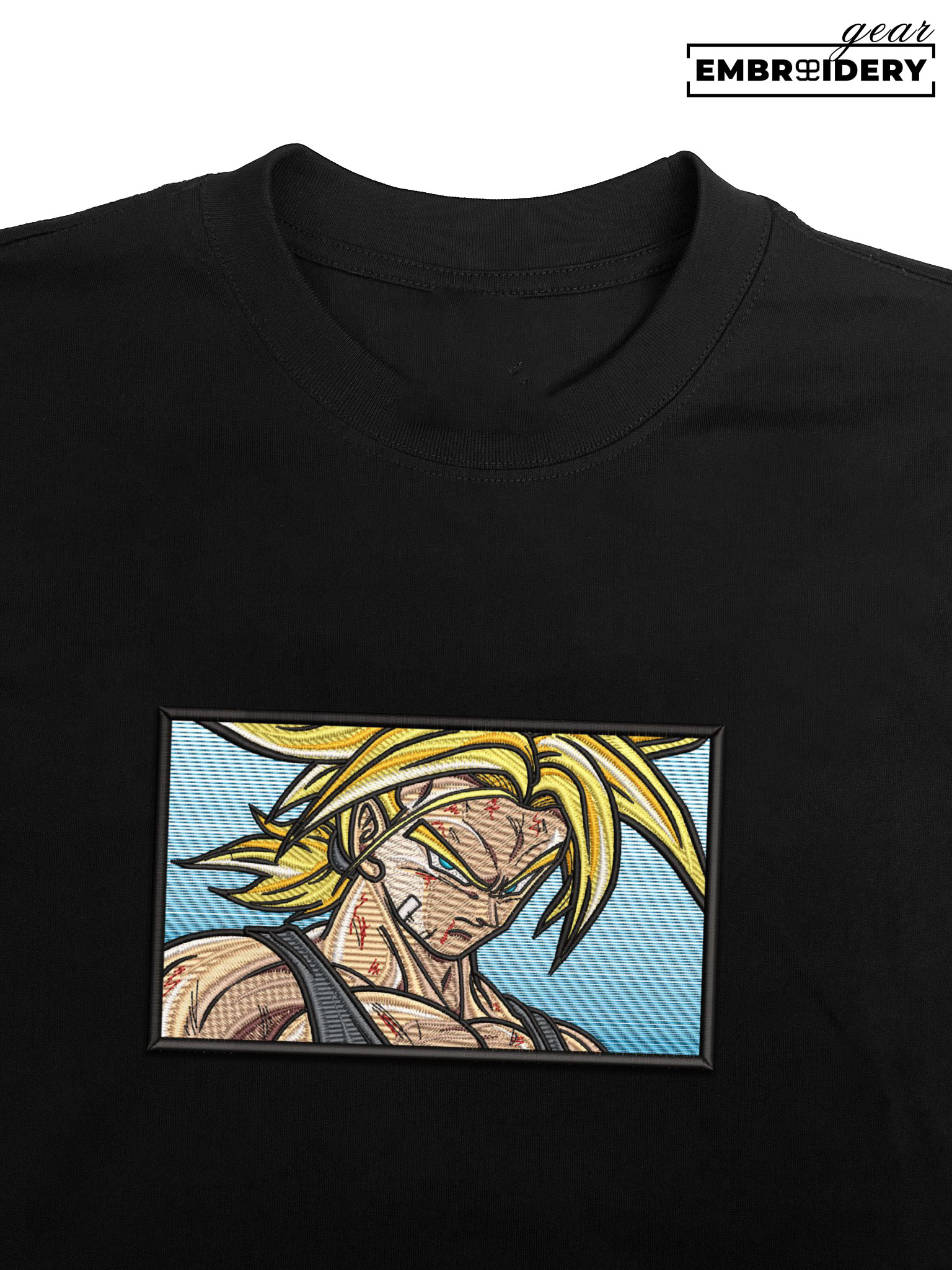 Trunks Dragon Ball Anime Embroidered Design Personalized Embroidered T Shirt Sweatshirt Hoodie Clothing DB108