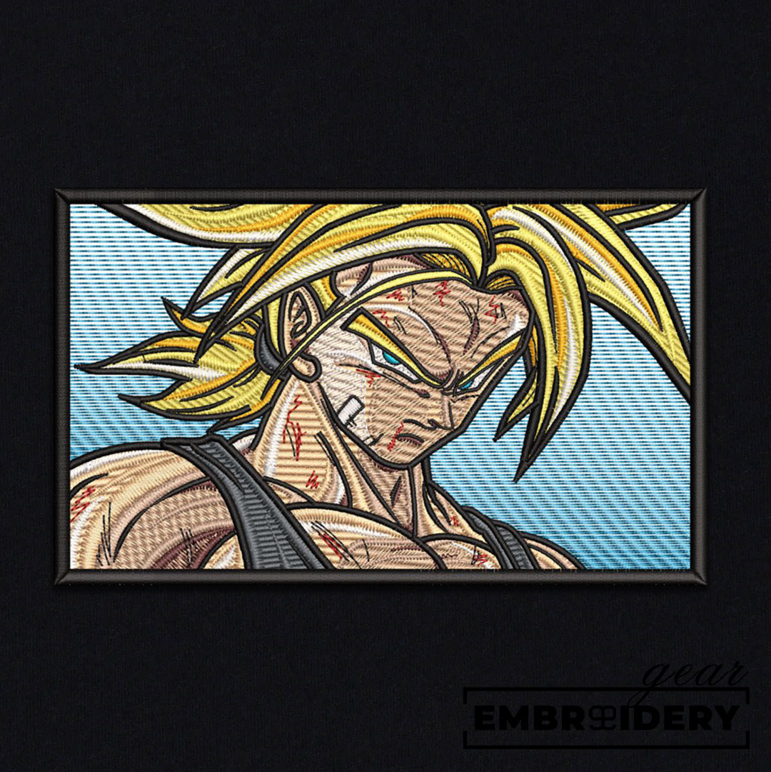 Trunks Dragon Ball Anime Embroidered Design Personalized Embroidered T Shirt Sweatshirt Hoodie Clothing DB108