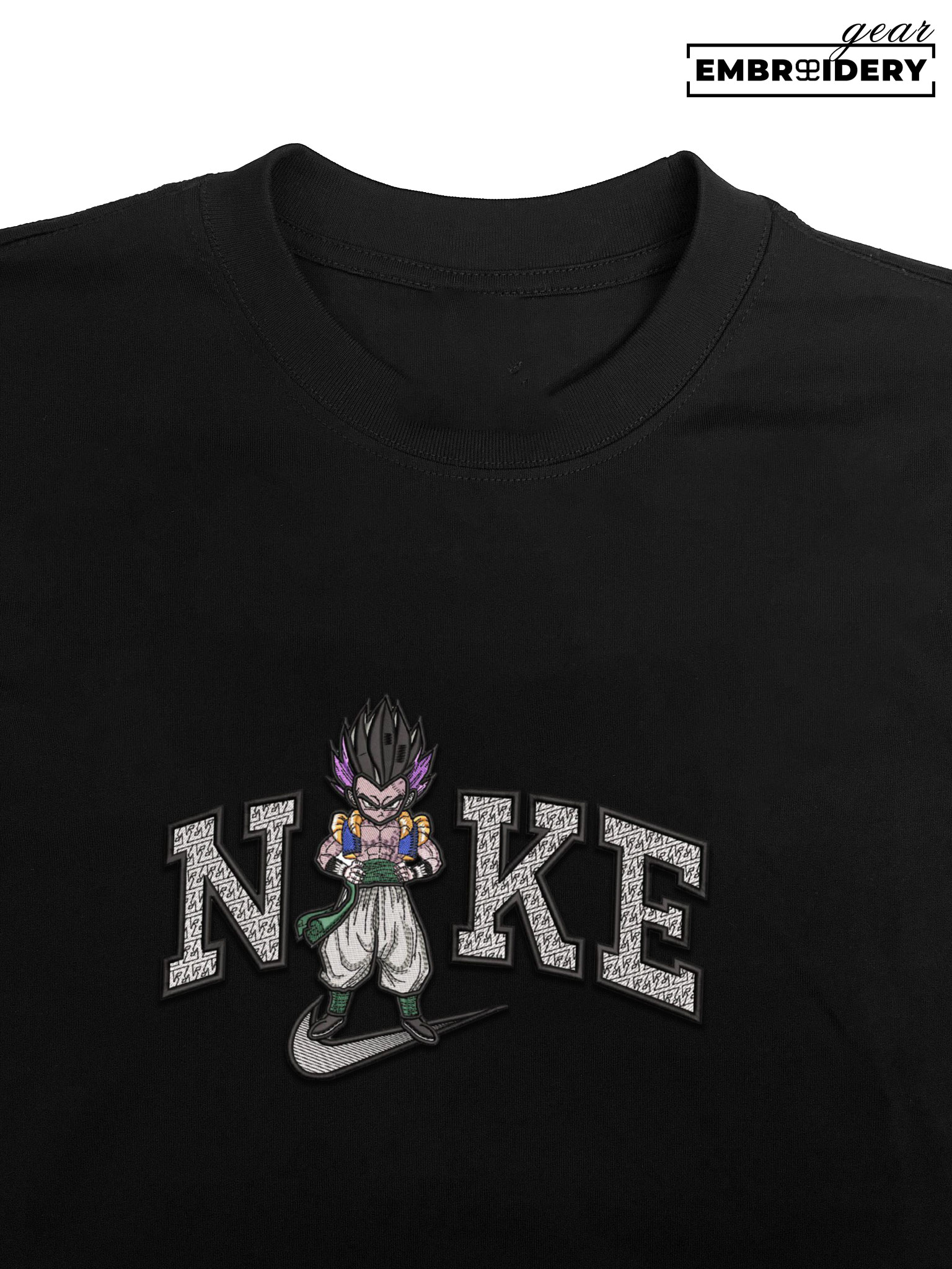 Vegeta nike Dragon Ball Anime Embroidered Design Personalized Embroidered T Shirt Sweatshirt Hoodie Clothing DB123