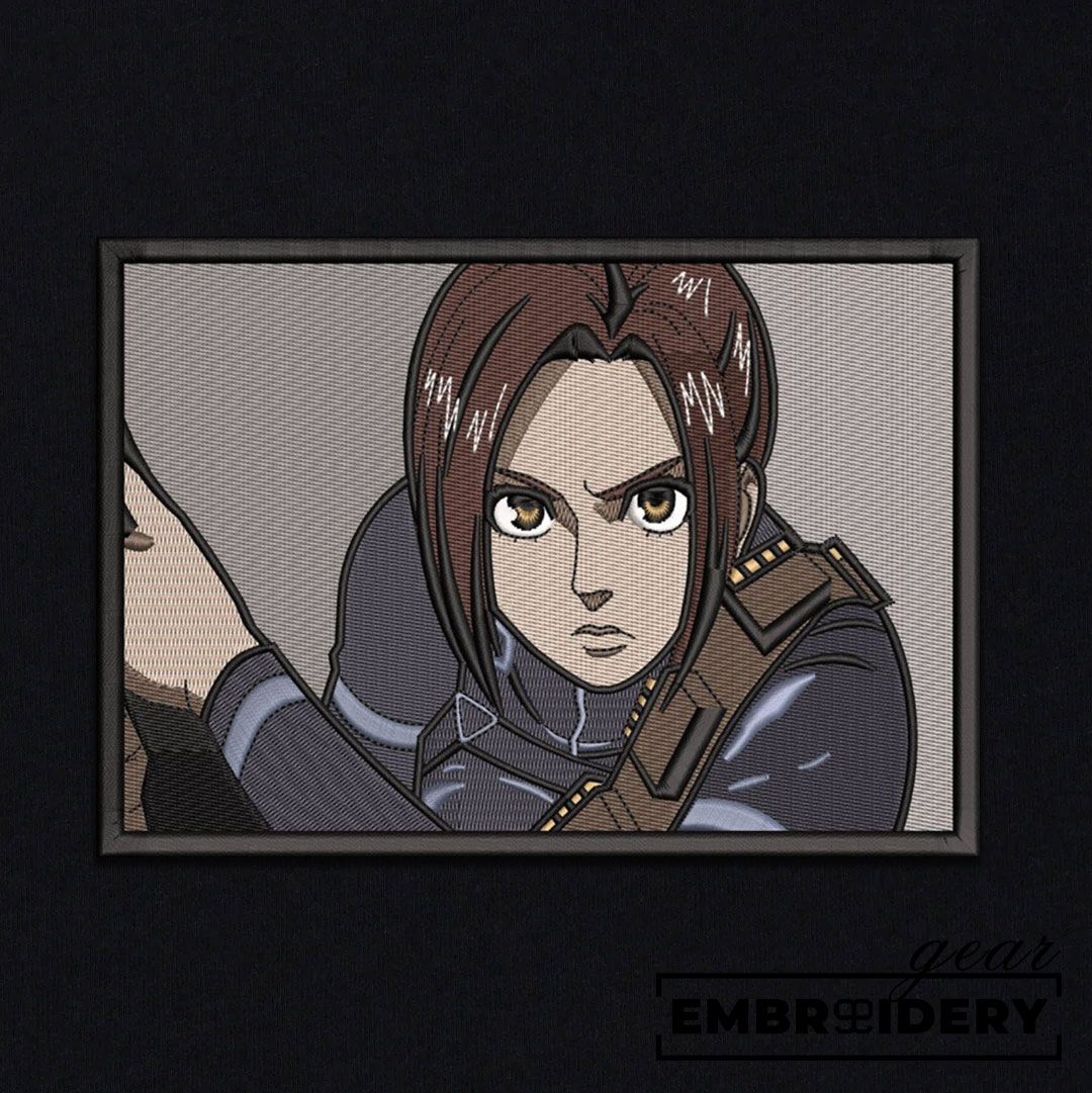 Sasha Braus Attack On Titan Anime Embroidered Design Personalized Embroidered T Shirt Sweatshirt Hoodie Clothing ATT068