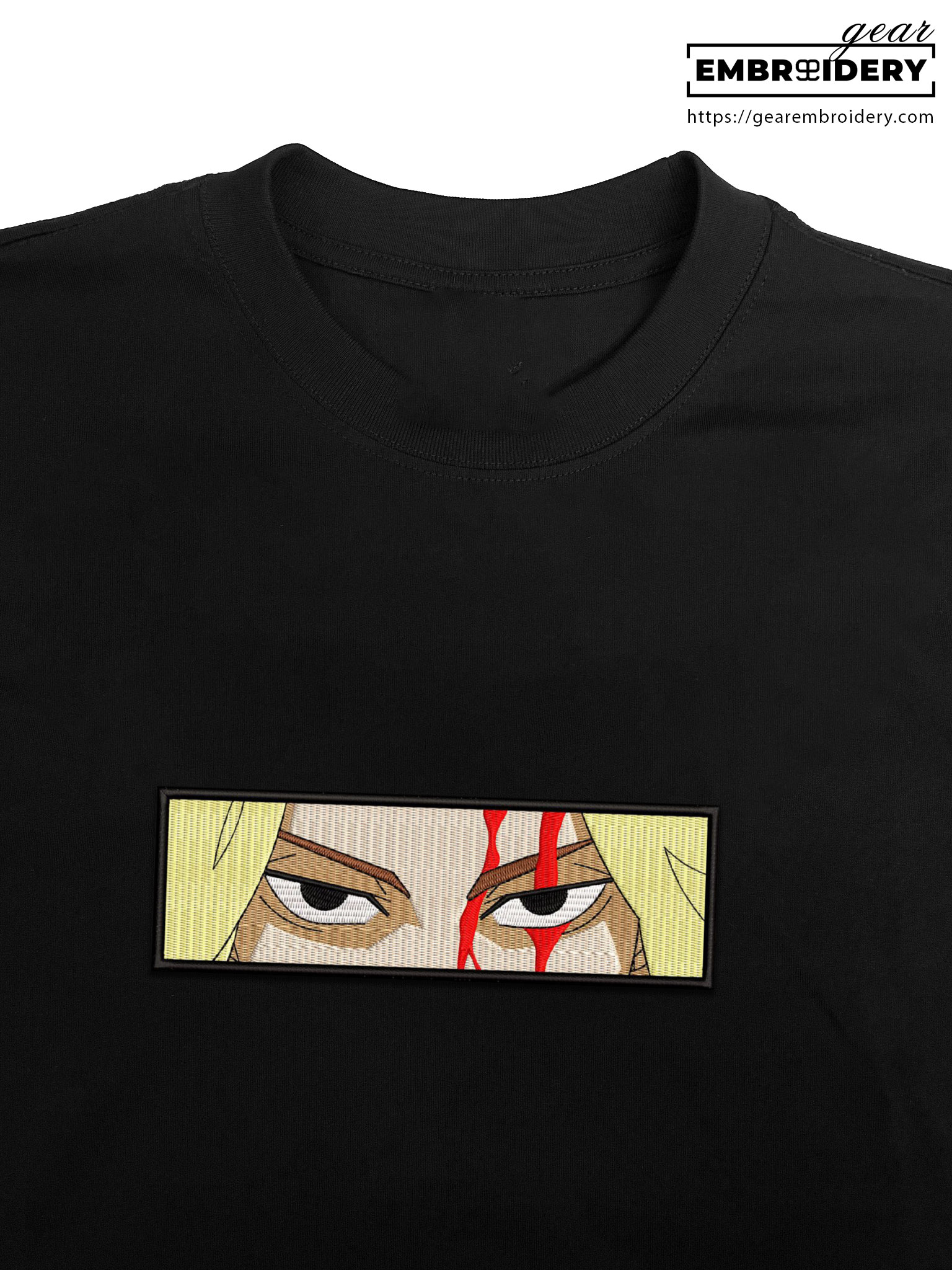 Mikey eyes Tokyo Revengersl Anime Embroidered Design Personalized Embroidered T Shirt Sweatshirt Hoodie Clothing TR011