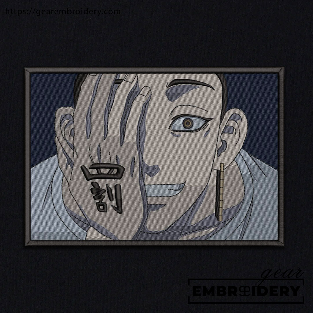 Shuji hanma Tokyo Revengersl Anime Embroidered Design Personalized Embroidered T Shirt Sweatshirt Hoodie Clothing TR018