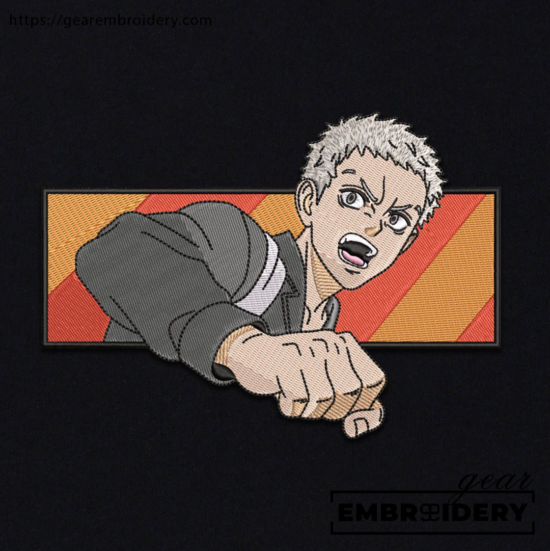 Takashi Mitsuya Tokyo Revengersl Anime Embroidered Design Personalized Embroidered T Shirt Sweatshirt Hoodie Clothing TR019