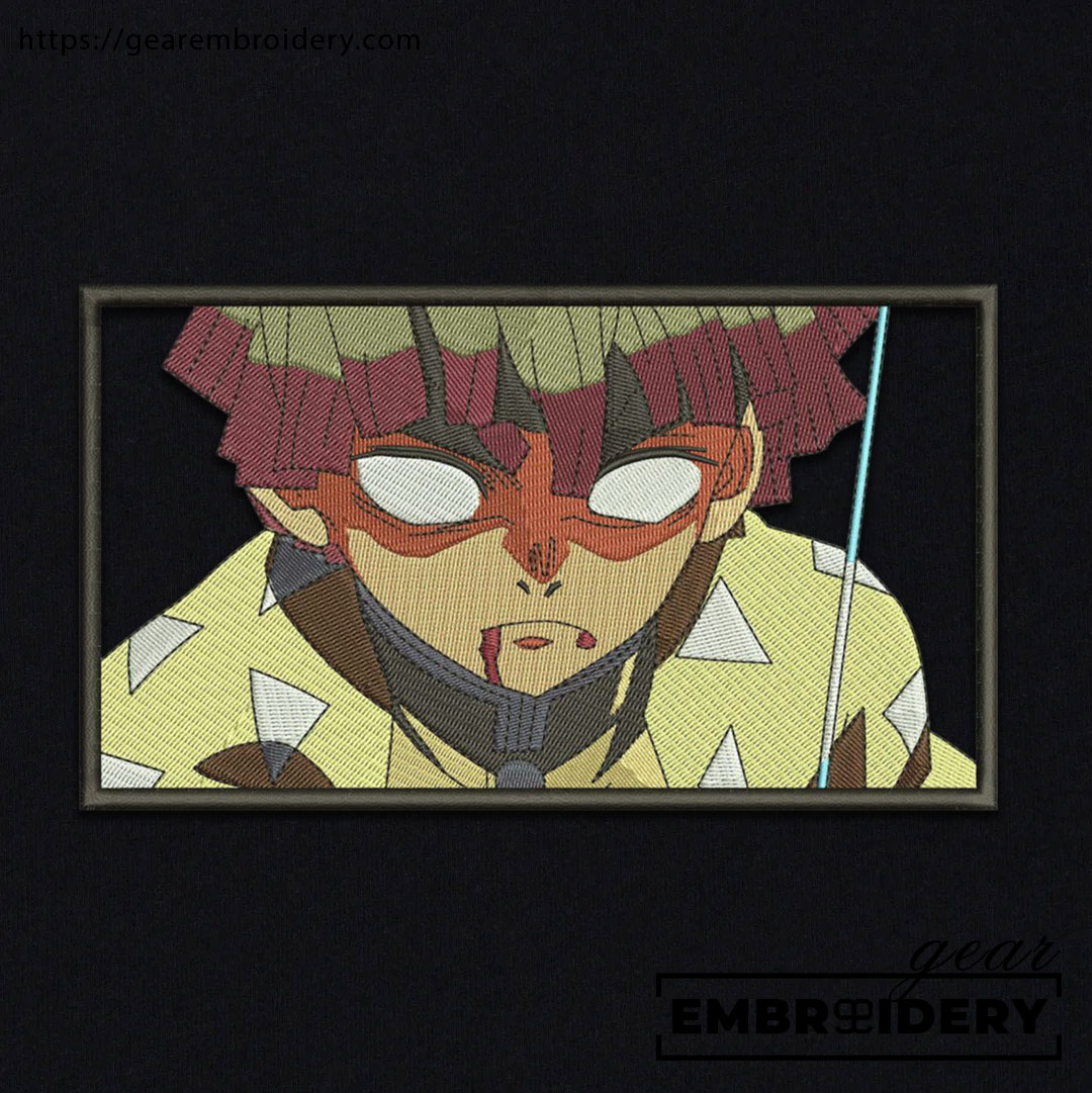 Zenitsu Demon Slayer Anime Embroidered Design Personalized Embroidered T Shirt Sweatshirt Hoodie Clothing DS0161