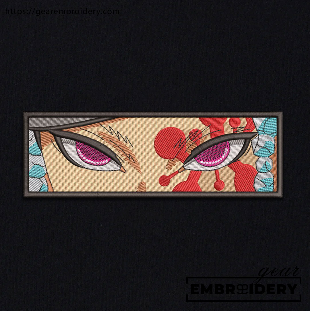 Tengen eyes Demon Slayer Anime Embroidered Design Personalized Embroidered T Shirt Sweatshirt Hoodie Clothing DS0145