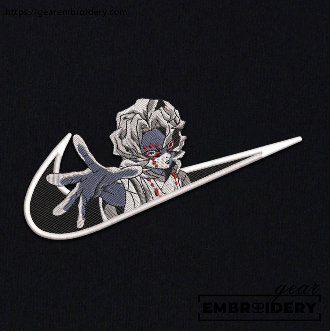 Rui swoosh nike Demon Slayer Anime Embroidered Design Personalized Embroidered T Shirt Sweatshirt Hoodie Clothing DS0108