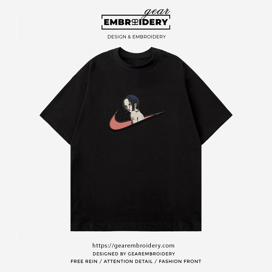 Nana osaki swoosh nana nike Anime Embroidered Design Personalized Embroidered T Shirt Sweatshirt Hoodie Clothing OT034