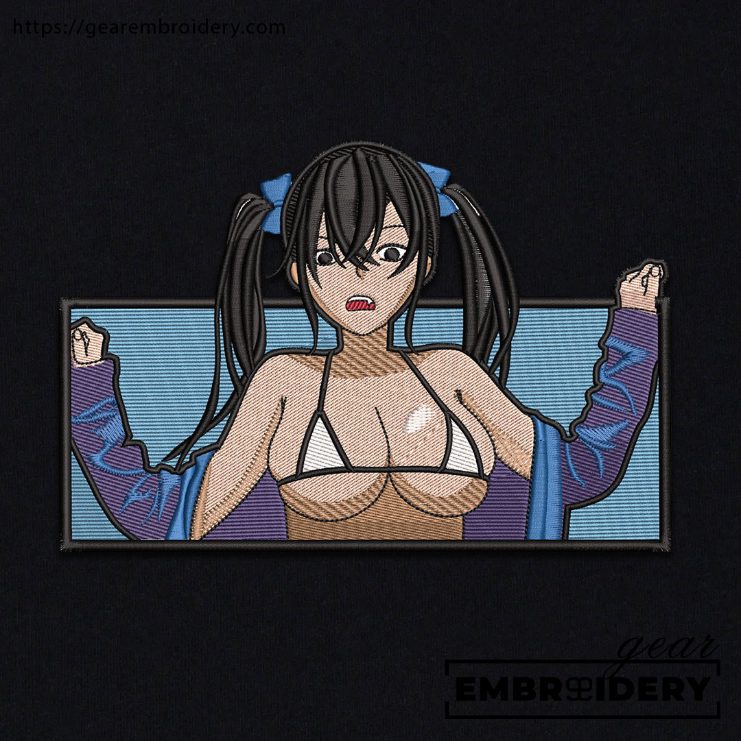 Nico yazawa bikini love live Anime Embroidered Design Personalized Embroidered T Shirt Sweatshirt Hoodie Clothing OT038