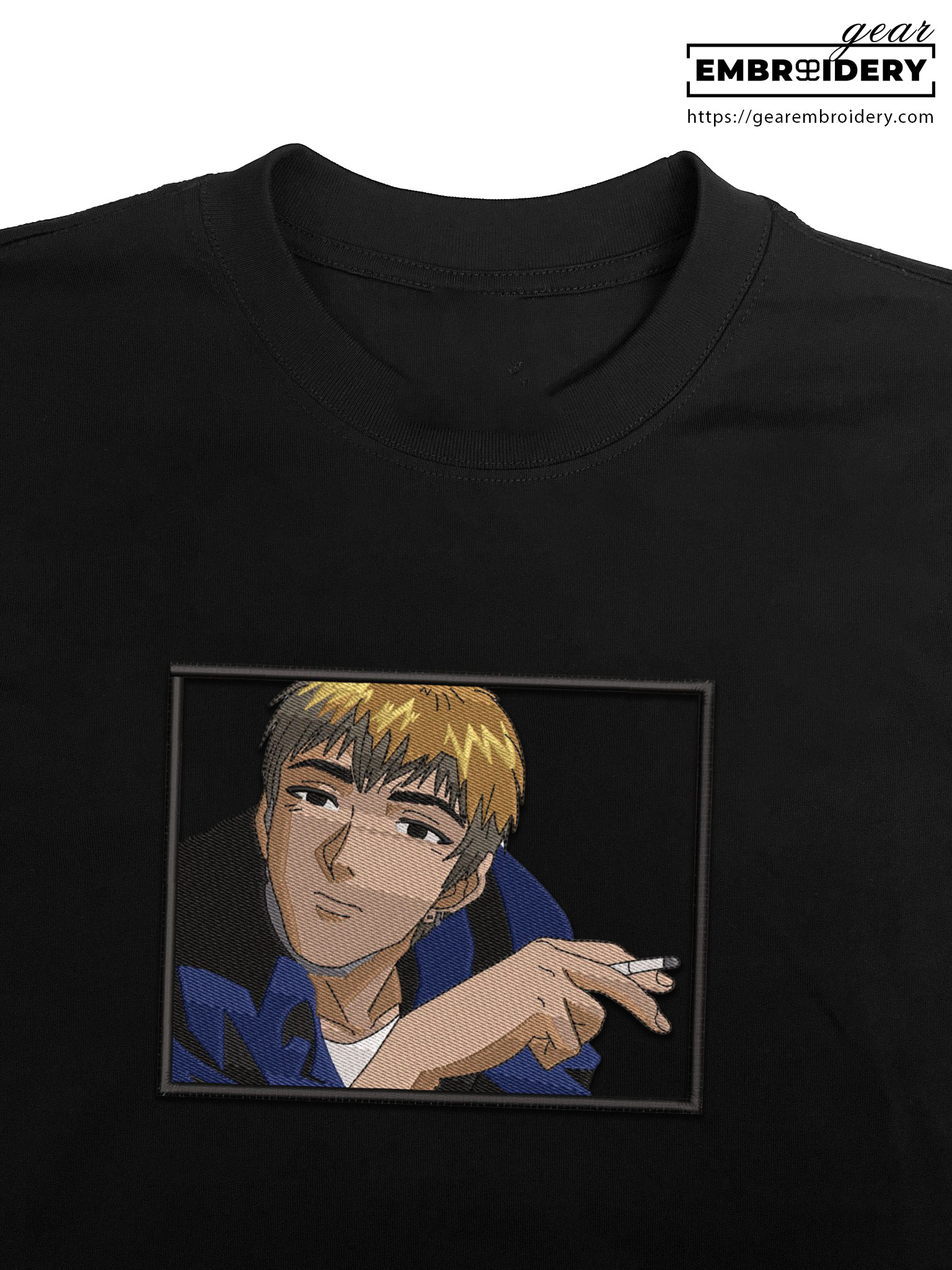 Onizuka great teacher onizuka Anime Embroidered Design Personalized Embroidered T Shirt Sweatshirt Hoodie Clothing OT039