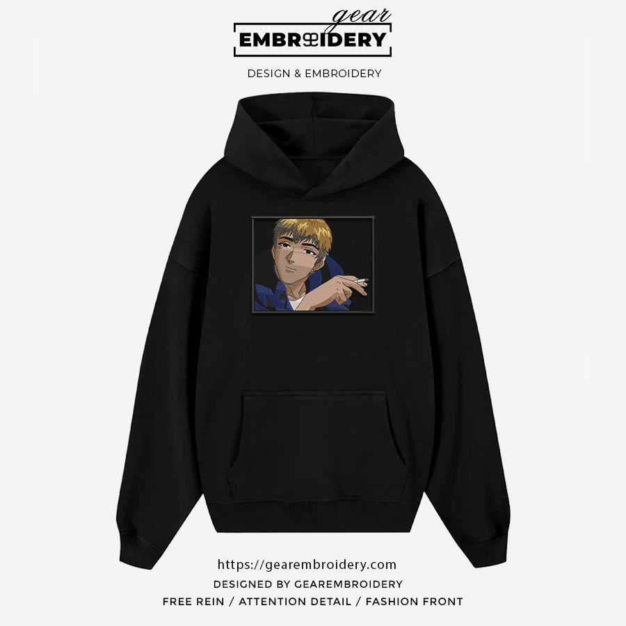 Onizuka great teacher onizuka Anime Embroidered Design Personalized Embroidered T Shirt Sweatshirt Hoodie Clothing OT039