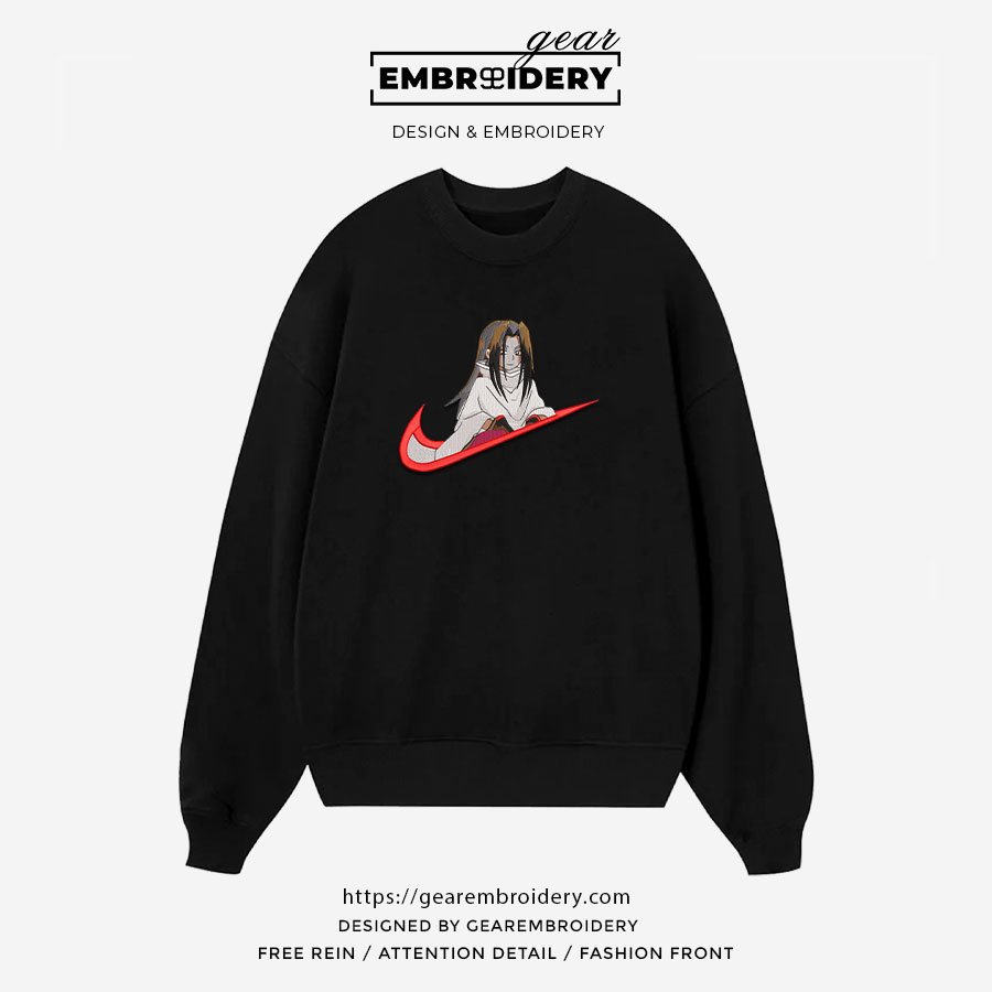 Onmyodo swoosh shaman king nike Anime Embroidered Design Personalized Embroidered T Shirt Sweatshirt Hoodie Clothing OT042