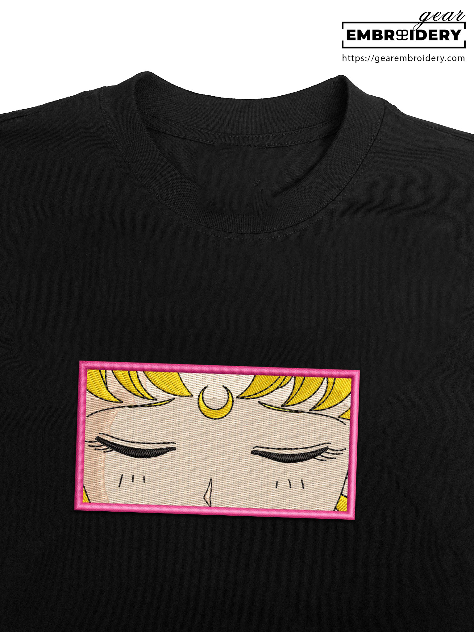 Sailor moon eyes sailor moon Anime Embroidered Design Personalized Embroidered T Shirt Sweatshirt Hoodie Clothing OT052