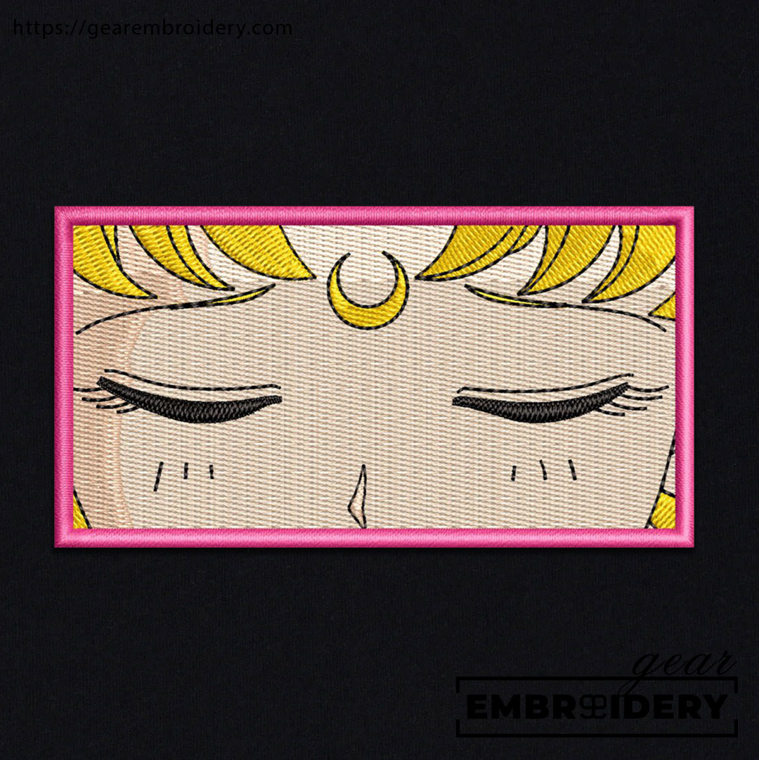 Sailor moon eyes sailor moon Anime Embroidered Design Personalized Embroidered T Shirt Sweatshirt Hoodie Clothing OT052