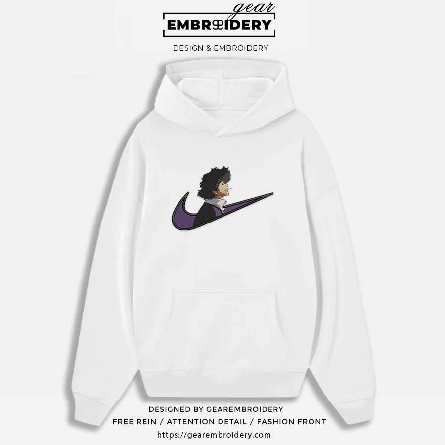 Spike swoosh cowboy bebop nike Anime Embroidered Design Personalized Embroidered T Shirt Sweatshirt Hoodie Clothing OT065