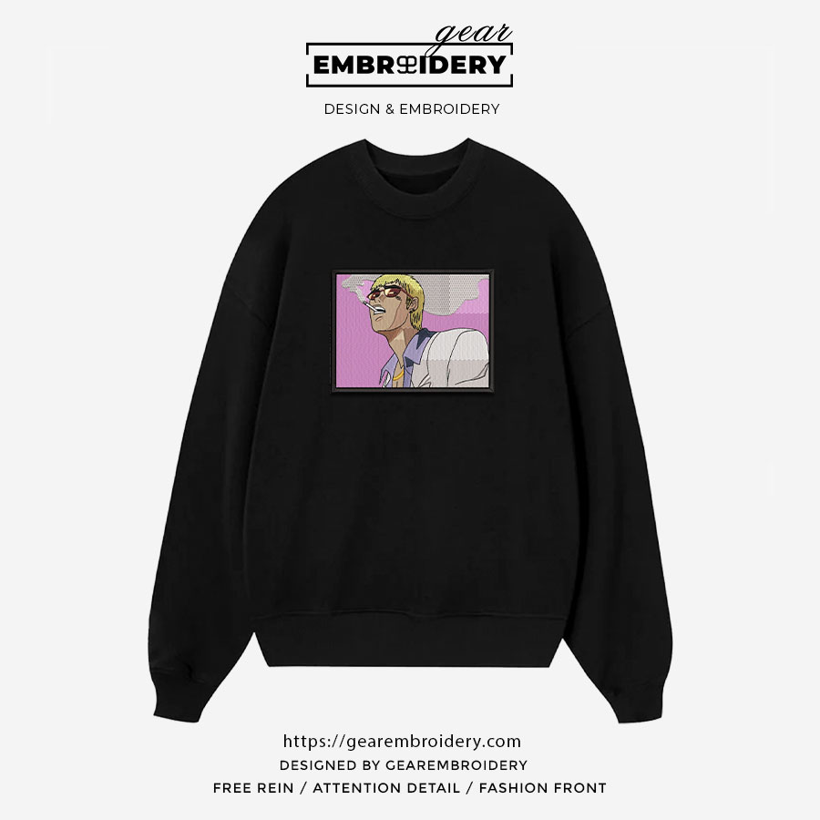 Teacher onizuka great teacher onizuka Anime Embroidered Design Personalized Embroidered T Shirt Sweatshirt Hoodie Clothing OT070