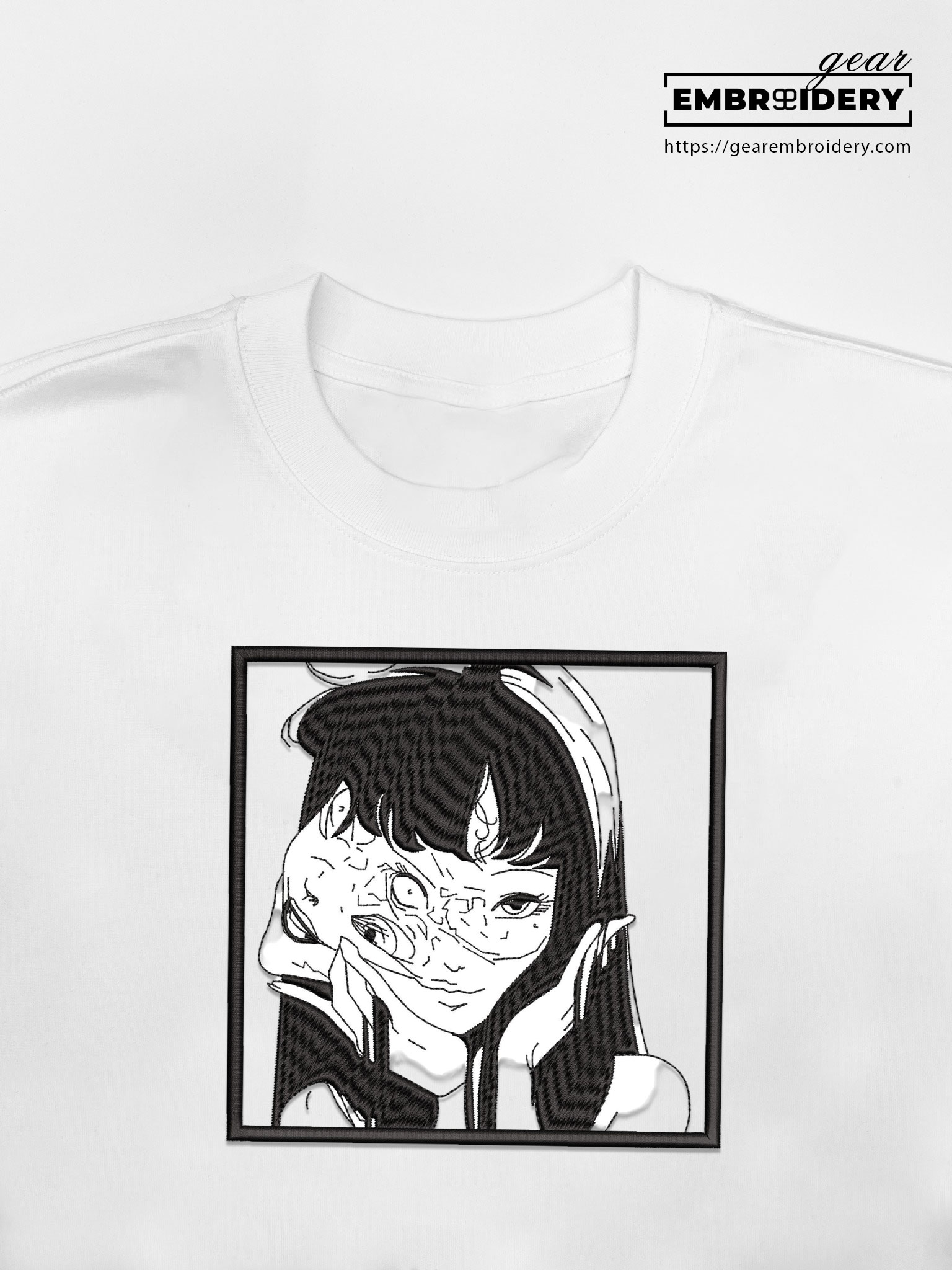 Tomie kawakami tomie Anime Embroidered Design Personalized Embroidered T Shirt Sweatshirt Hoodie Clothing OT073