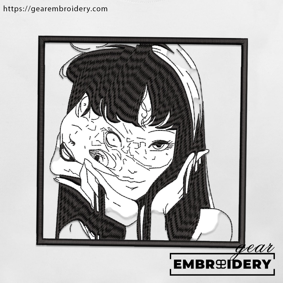 Tomie kawakami tomie Anime Embroidered Design Personalized Embroidered T Shirt Sweatshirt Hoodie Clothing OT073